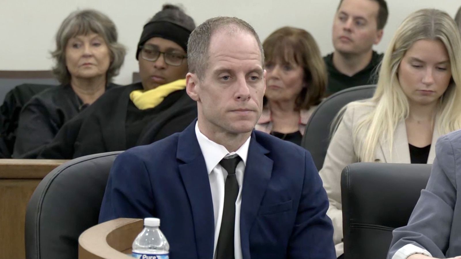 The former mistress of a one-time "American Idol" contestant accused of murder took the witness stand on Thursday, getting emotional at times as she spent hours reading messages shared between the two in the months leading up to his wife's death.