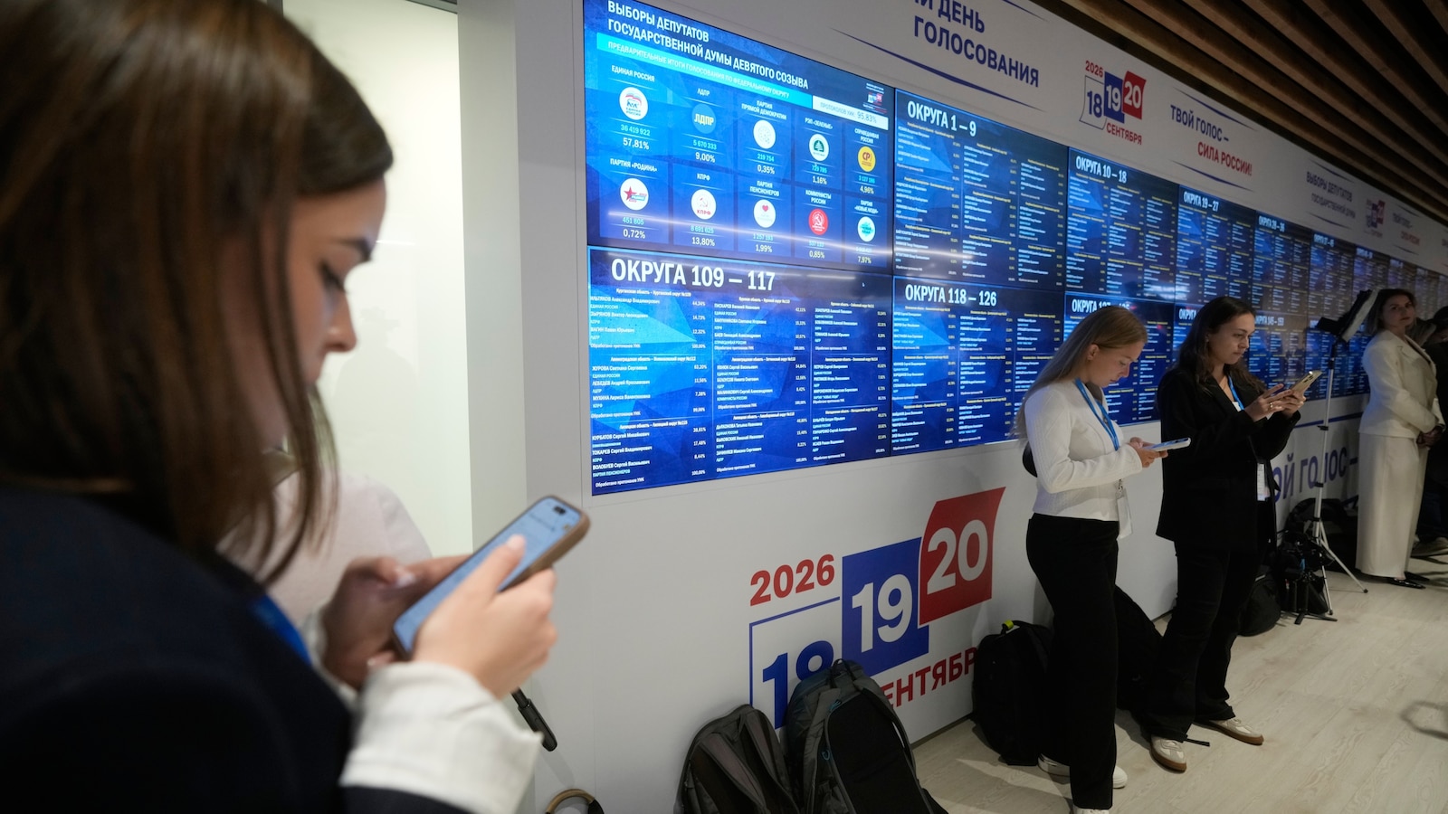 Main Kremlin party keeps control of Russia’s parliament after orchestrated vote