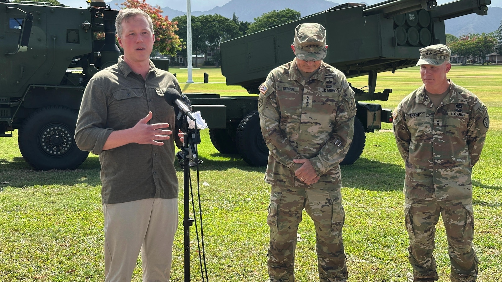 Army secretary wants to move more quickly on an agreement for Hawaii live-fire training lands Army secretary wants to move more quickly on an agreement for Hawaii live-fire training lands