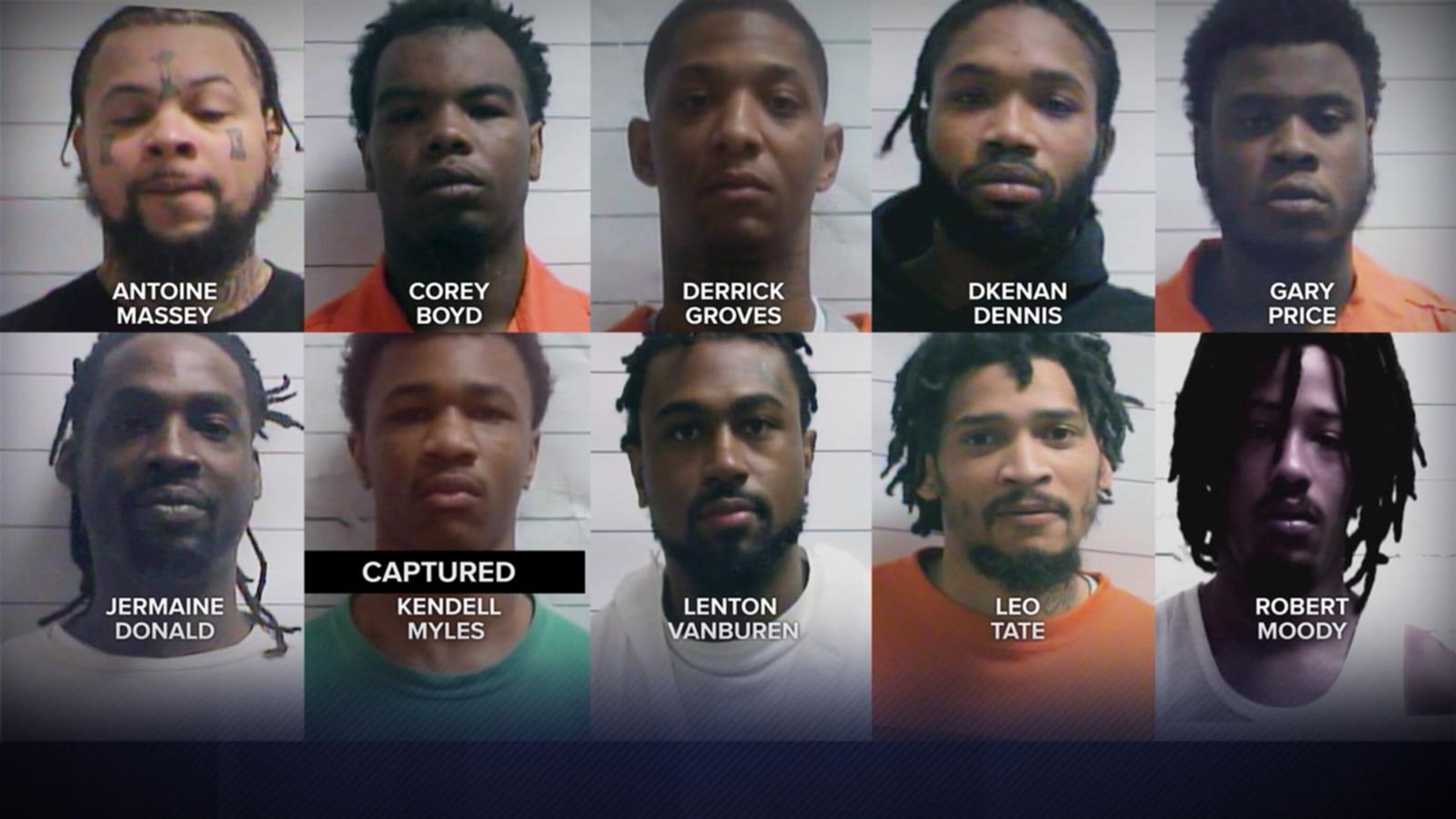 Video Urgent search underway after 10 inmates escape in brazen New