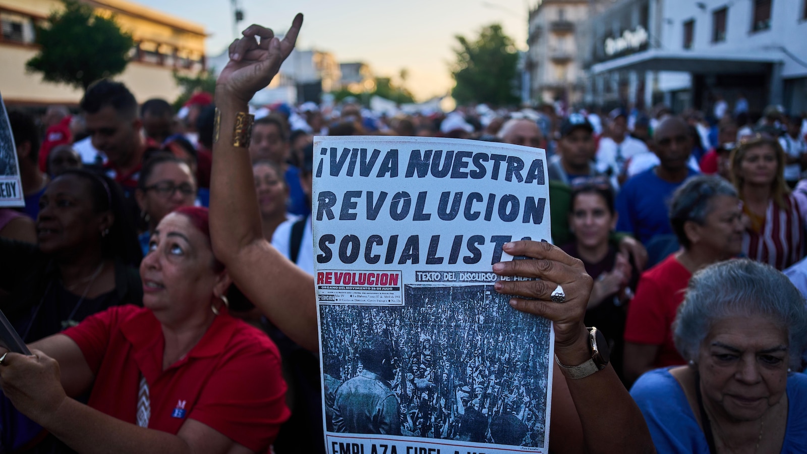 Cuba's president says island does not wish for US aggression but ready to fight if needed