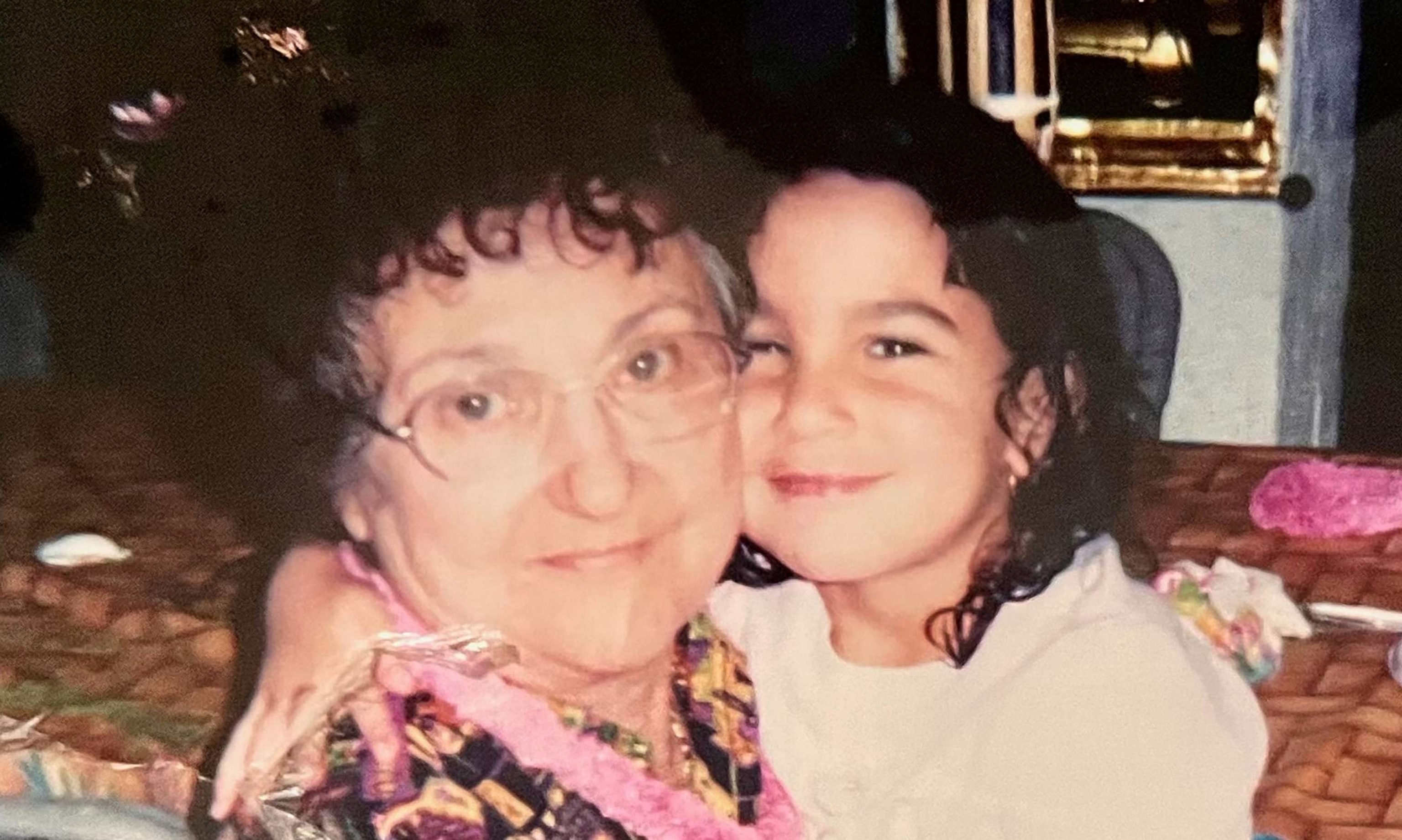 PHOTO: Mia Hernandez is pictured at age four alongside her Abuela, who was born and raised in Cuba. At the time, Hernandez only knew how to say basic phrases in Spanish. 