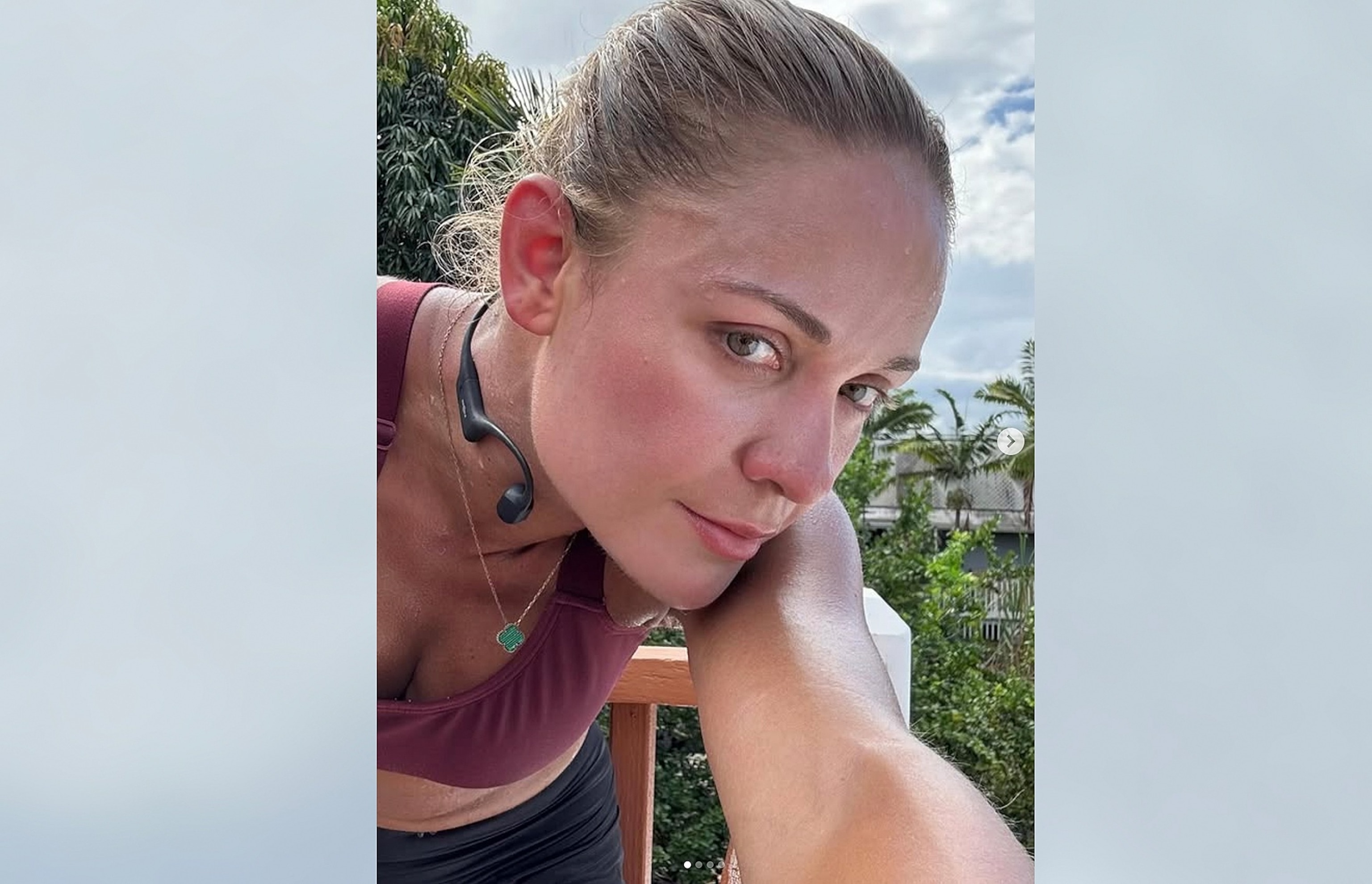 PHOTO: Mara Flávia Souza Araujo drowned during the Ironman competition on April 18.