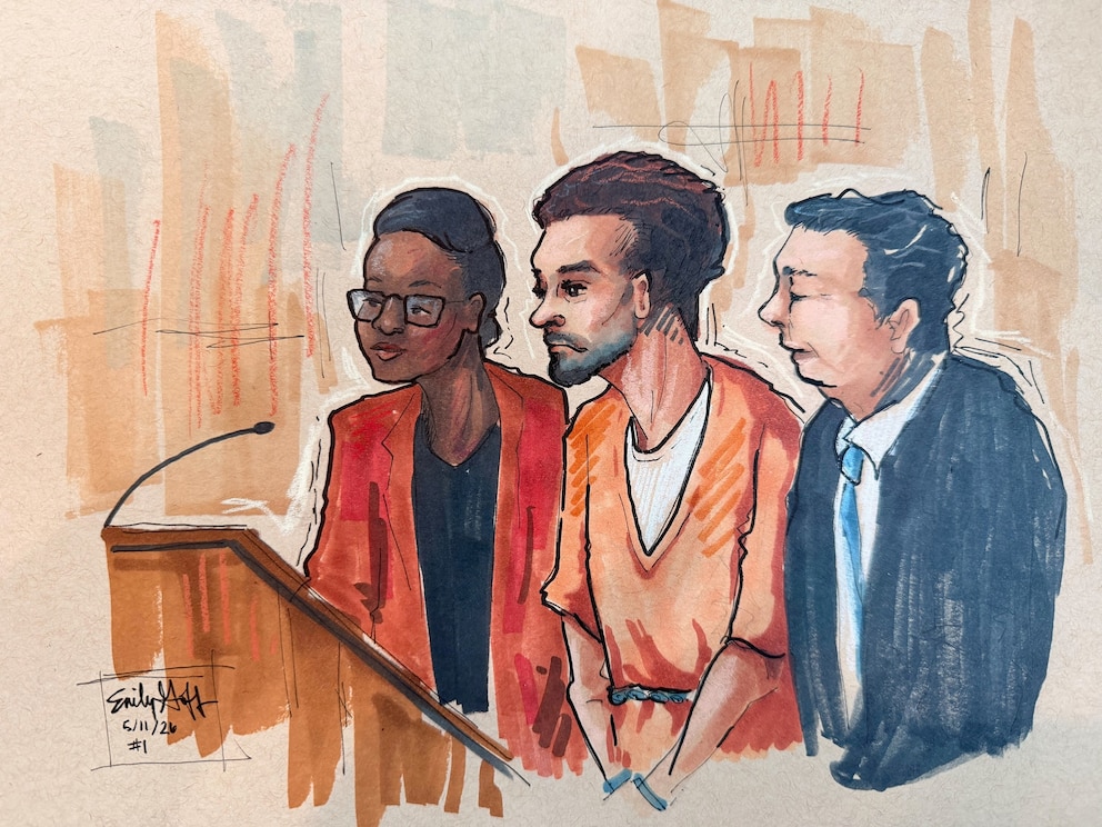 PHOTO: Suspect in in the White House Correspondents' Association (WHCA) dinner shooting pleads not guilty, May 11, 2026.
