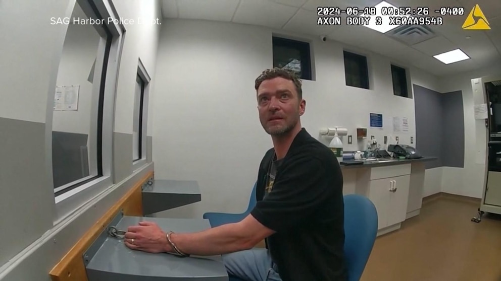 Video New bodycam video released of Timberlake DWI arrest