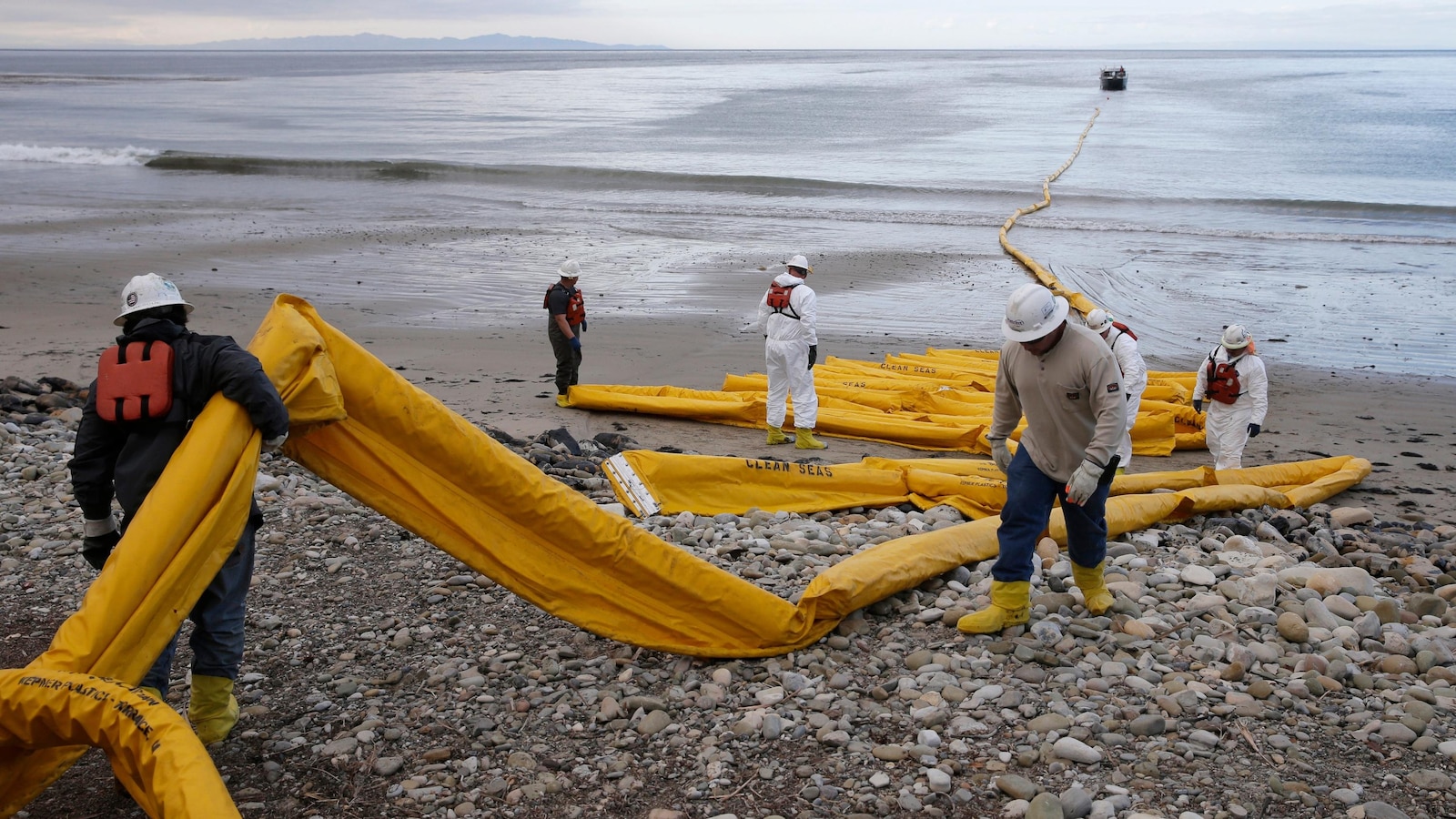 Trump officials back firm in fight over California offshore oil drilling after huge spill