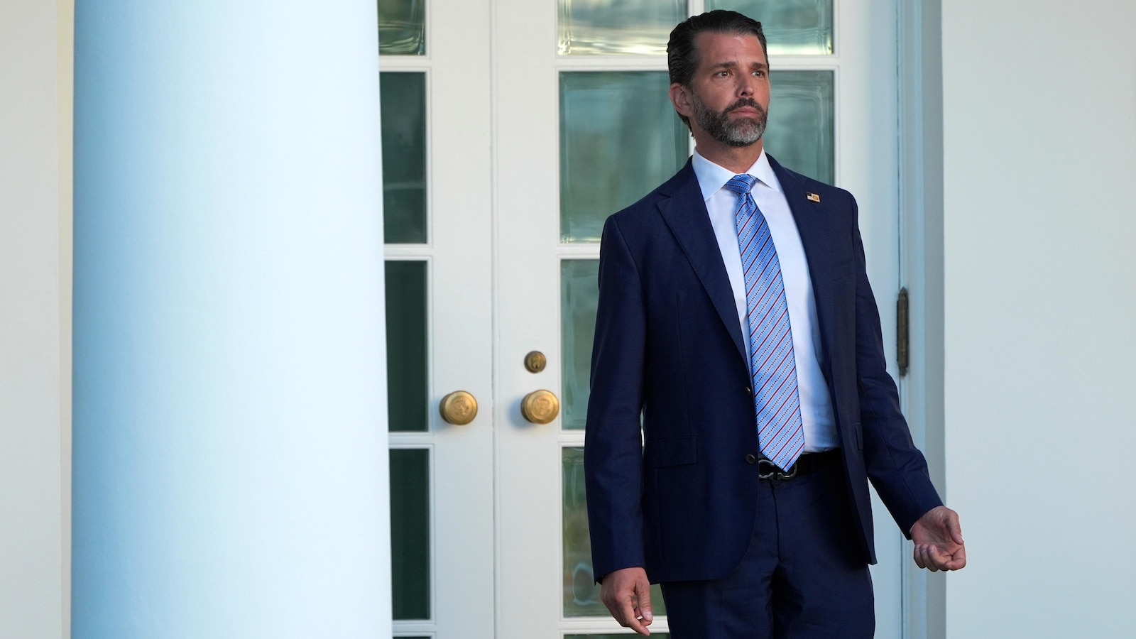 Donald Trump Jr. mocks 'No Kings' protests, praises father's approach to Mideast