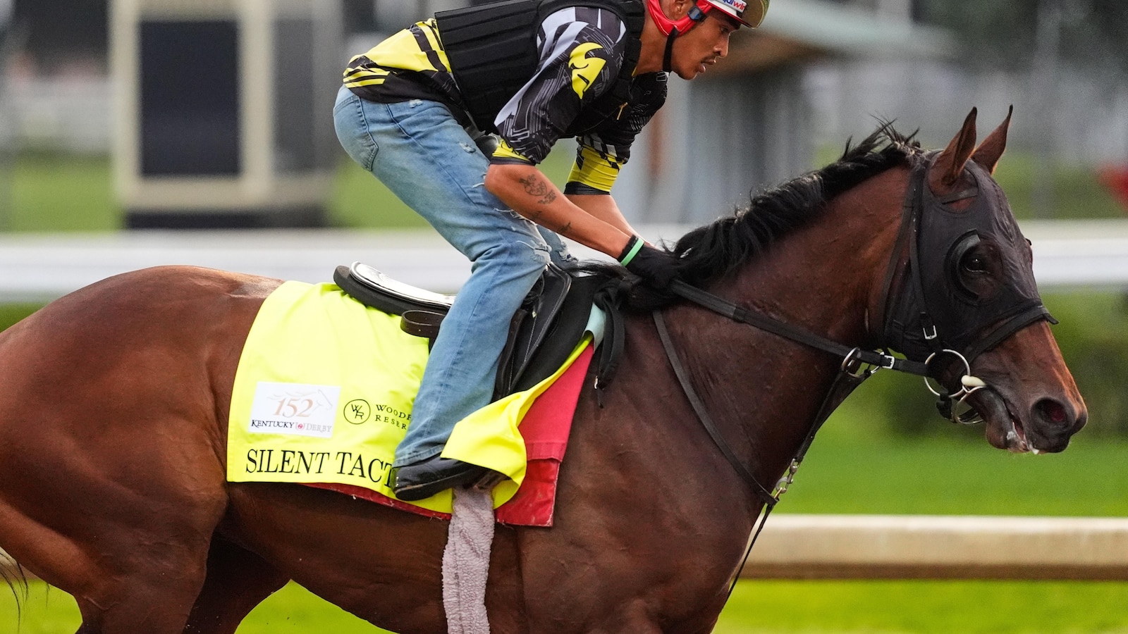 Silent Tactic is out of the Kentucky Derby because of a foot injury, trainer says