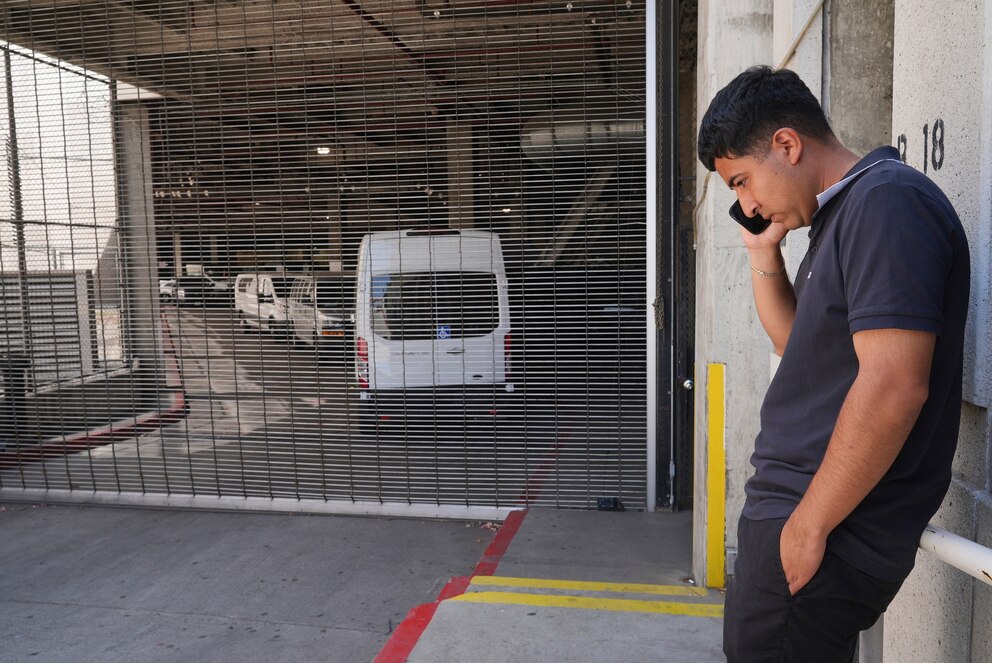 PHOTO: Immigration Raids Landscaper Arrested