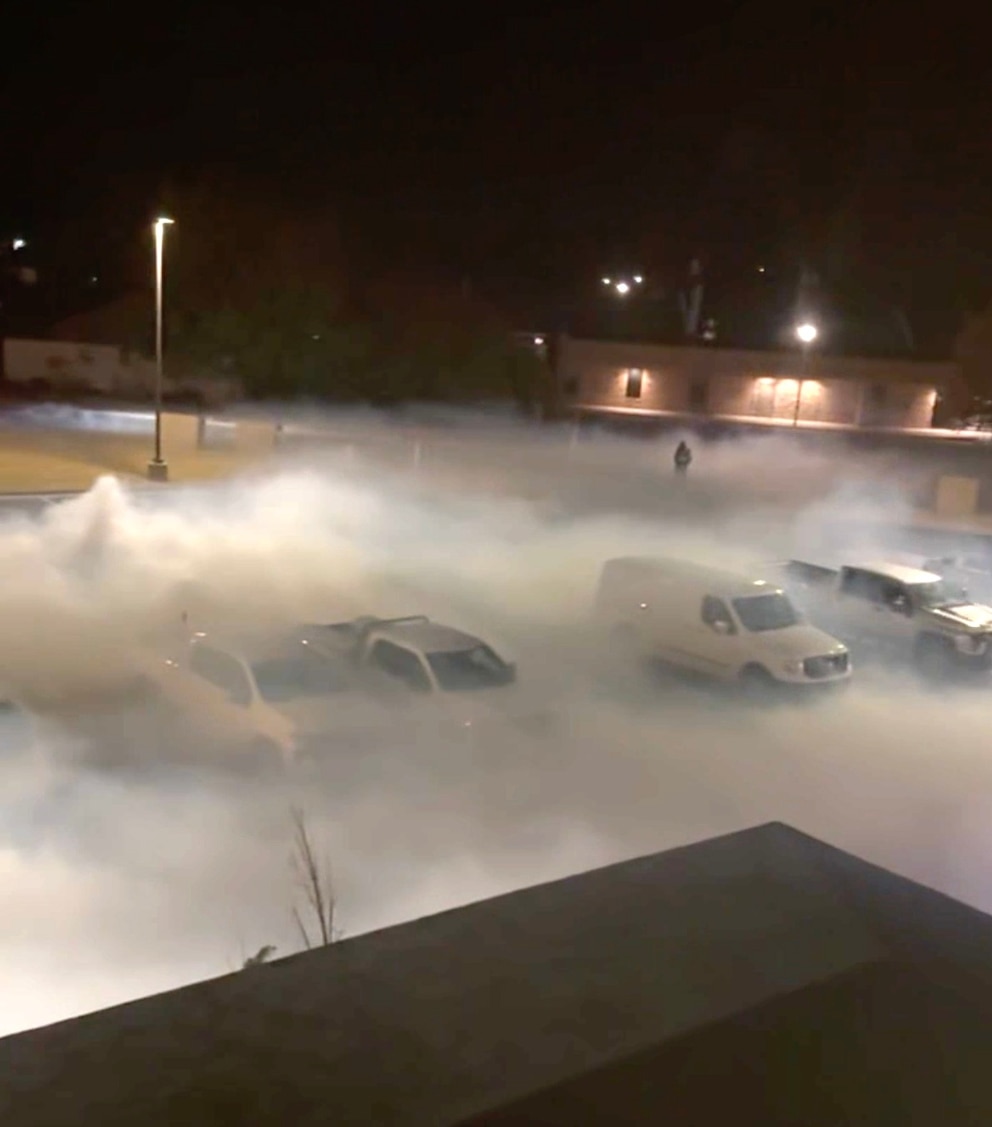 Dozens hospitalized after ammonia leaks from tanker truck in Oklahoma