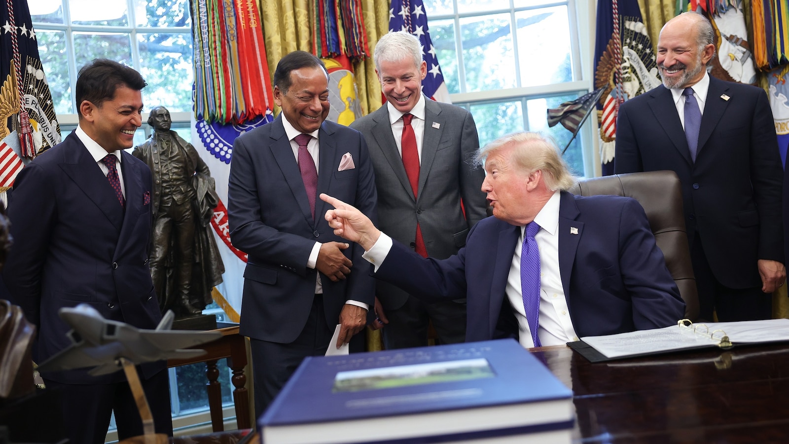 President Trump on Monday announced the construction of a massive new steel plant set to be built in Iowa — one of the states critical for Republicans ahead of the high-stakes midterm elections as the party seeks to maintain control of Congress.