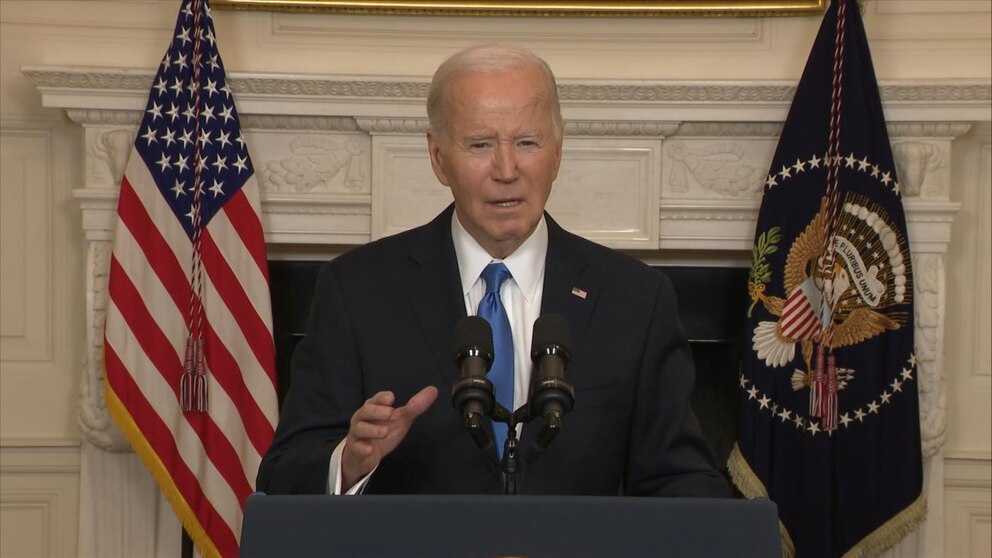 Video Biden calls on the House to pass Ukraine aid bill immediately ...