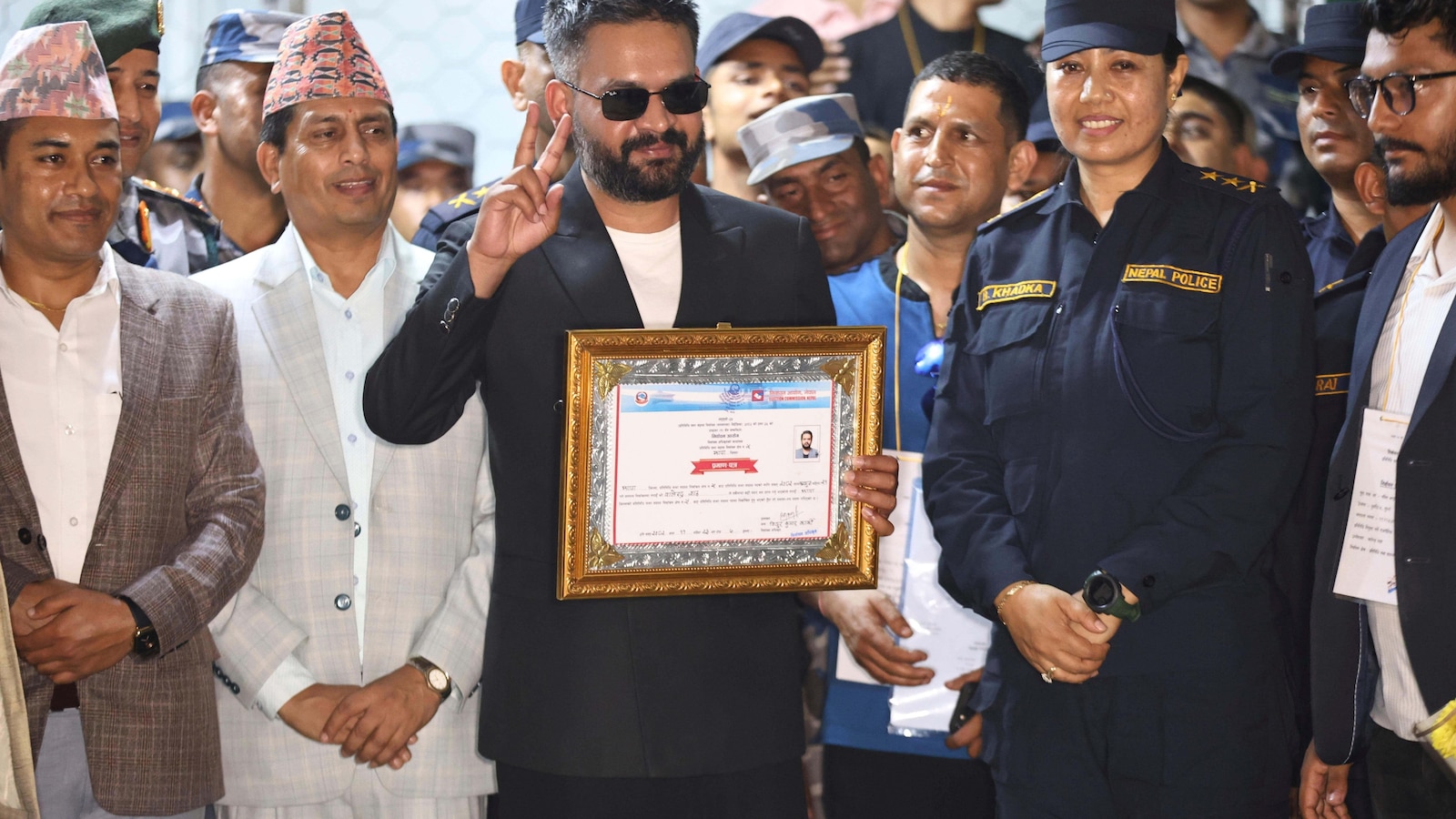 Former rapper's fledgling political party sweeps Nepal’s first post-revolt election