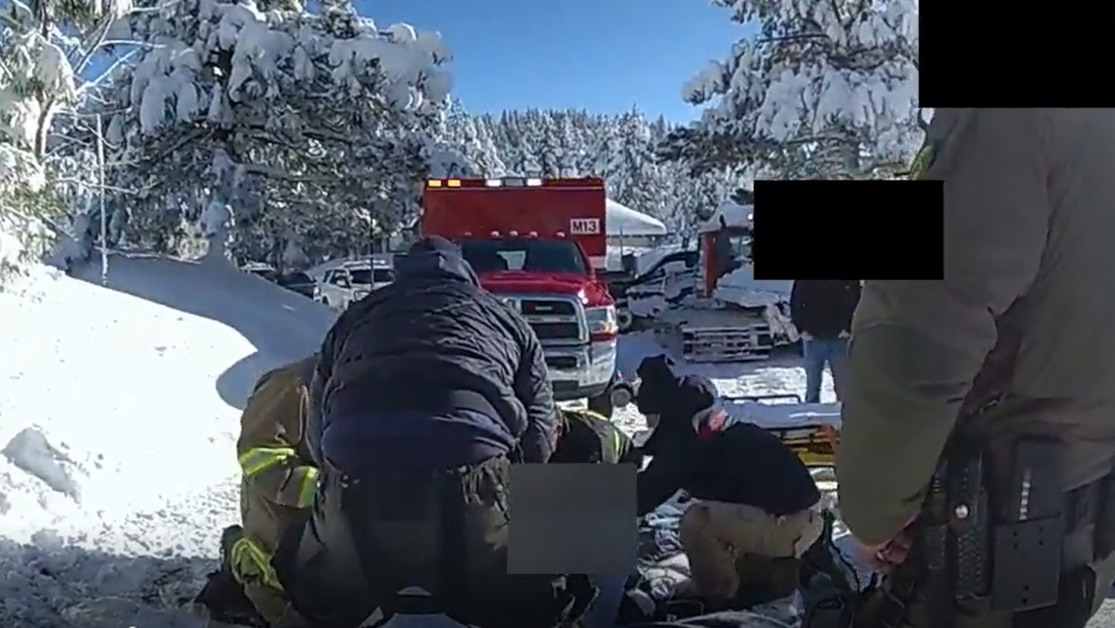 Aftermath of Jeremy Renner's snowplow accident revealed in body camera footage ABC News