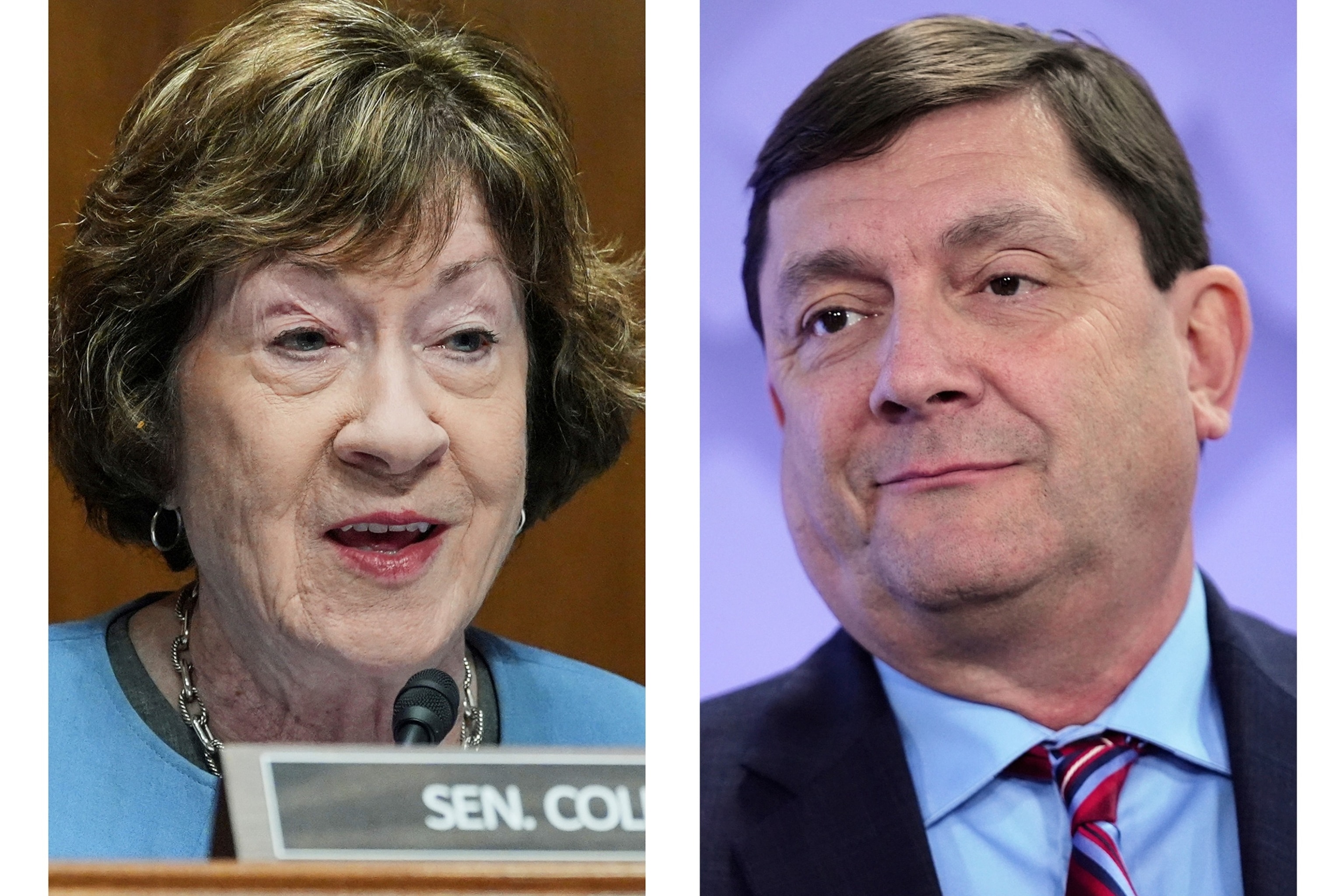 PHOTO: Susan Collins,Troy Jackson