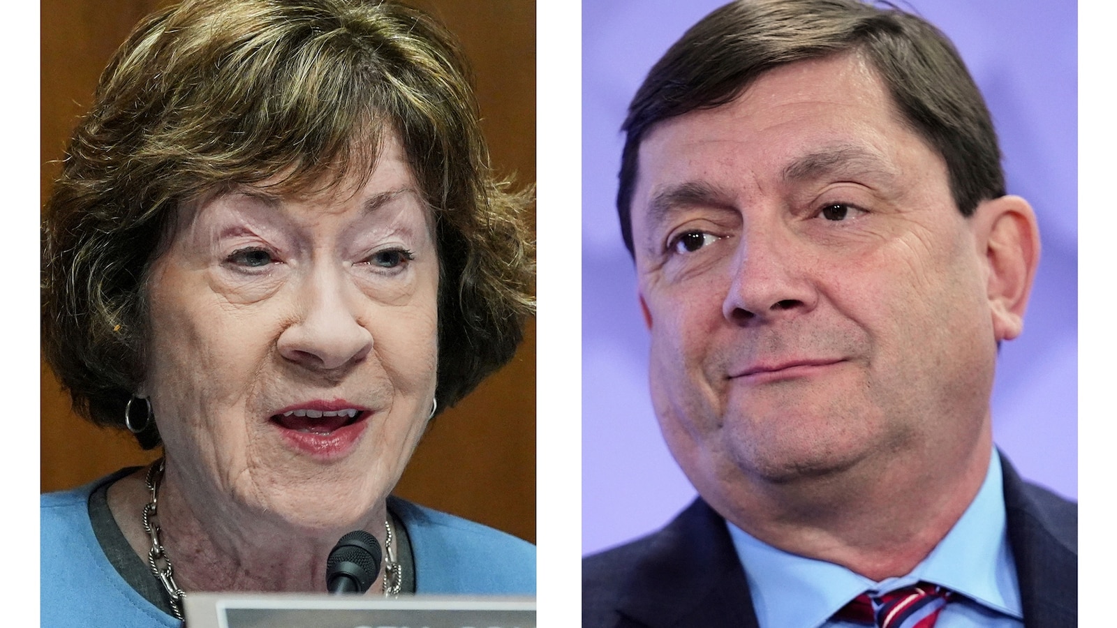 Maine Senate debate: Collins and Jackson spar over Trump, trade and abortion