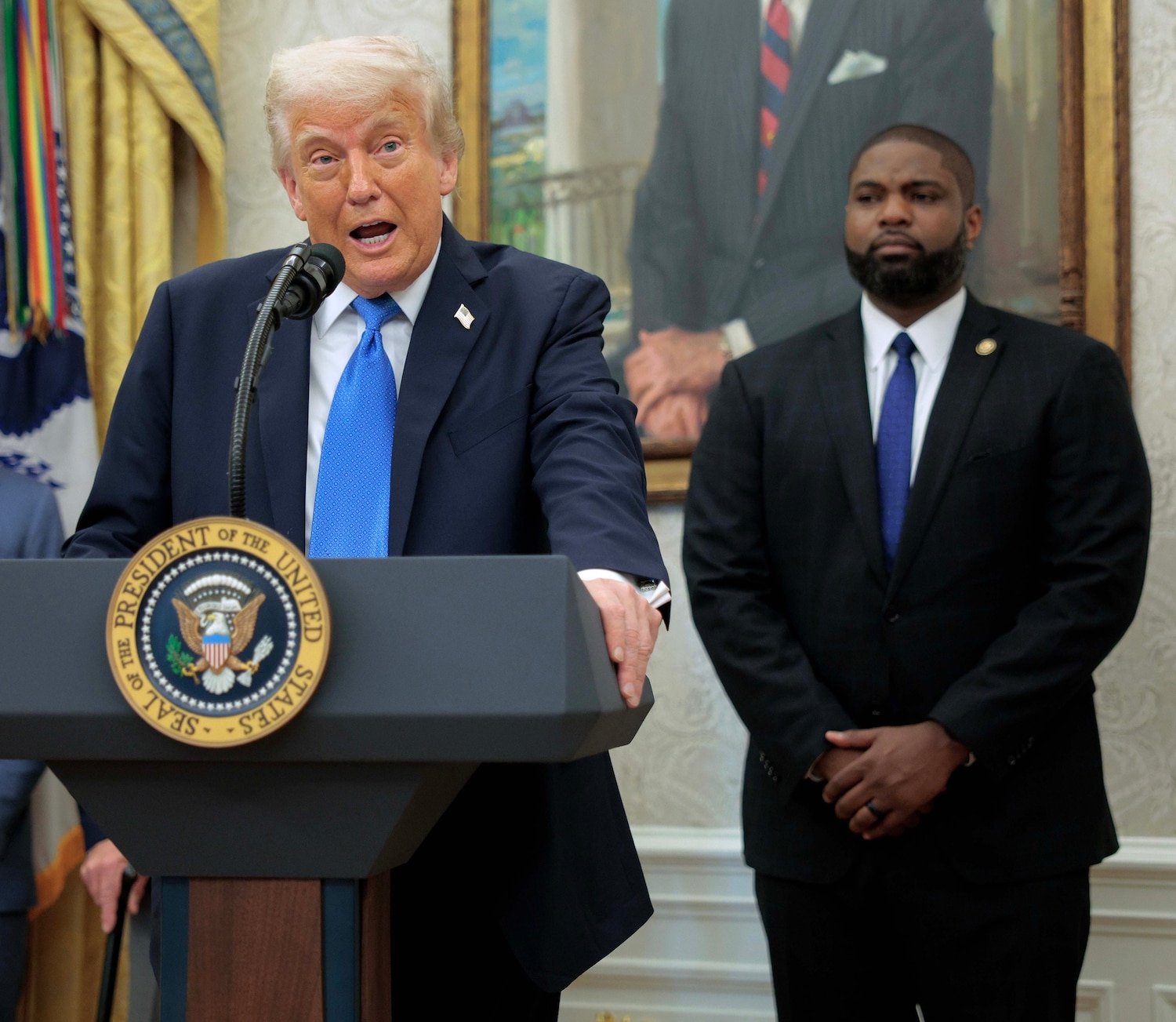 Republicans distance from Trump