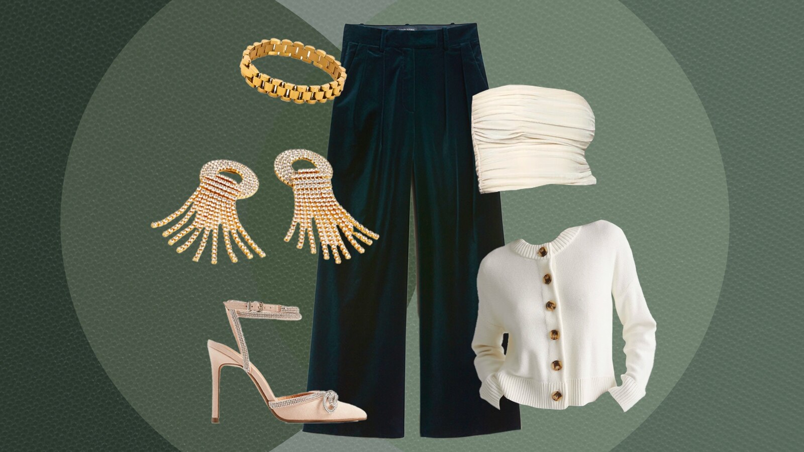 How to Style Velvet Trousers