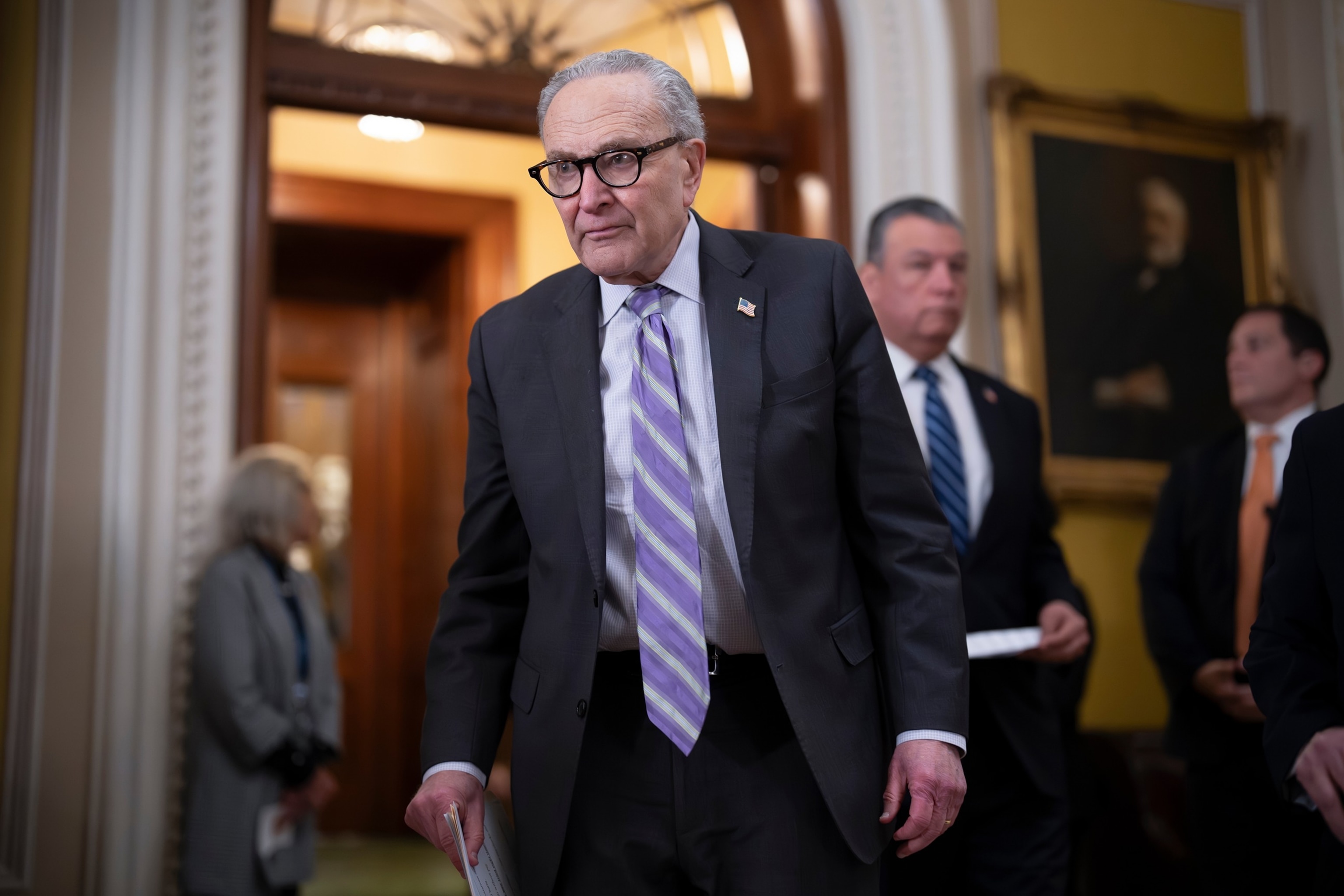 Days from recess, Democrats and Republicans blame each other for TSA chaos