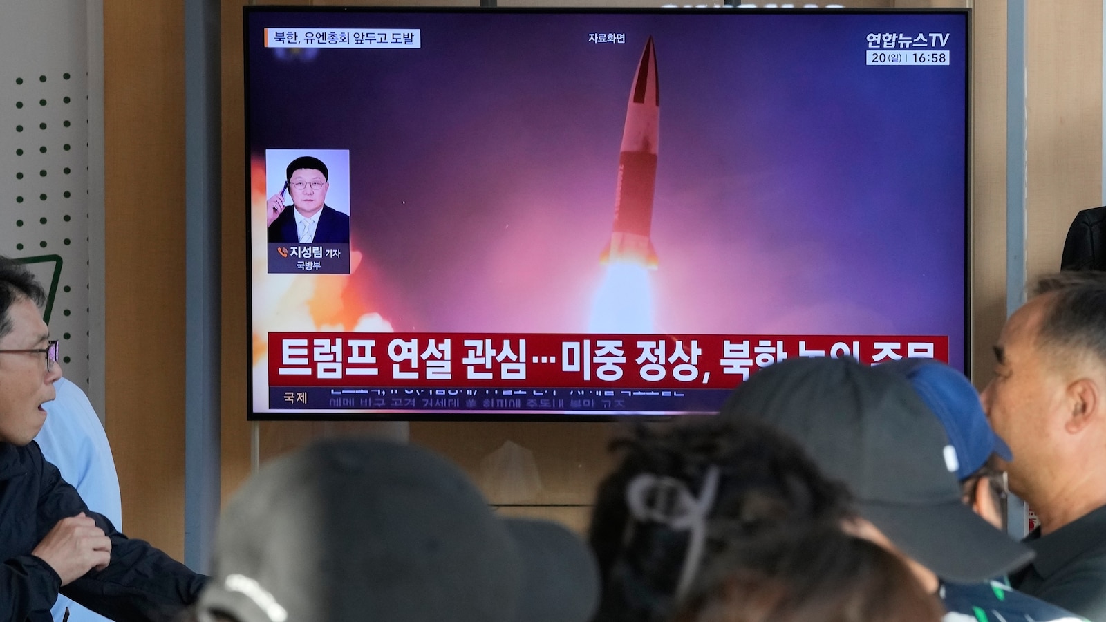 North Korea test-launched two ballistic missiles into the Sea of Japan on Sunday afternoon, South Korea and Japan said.