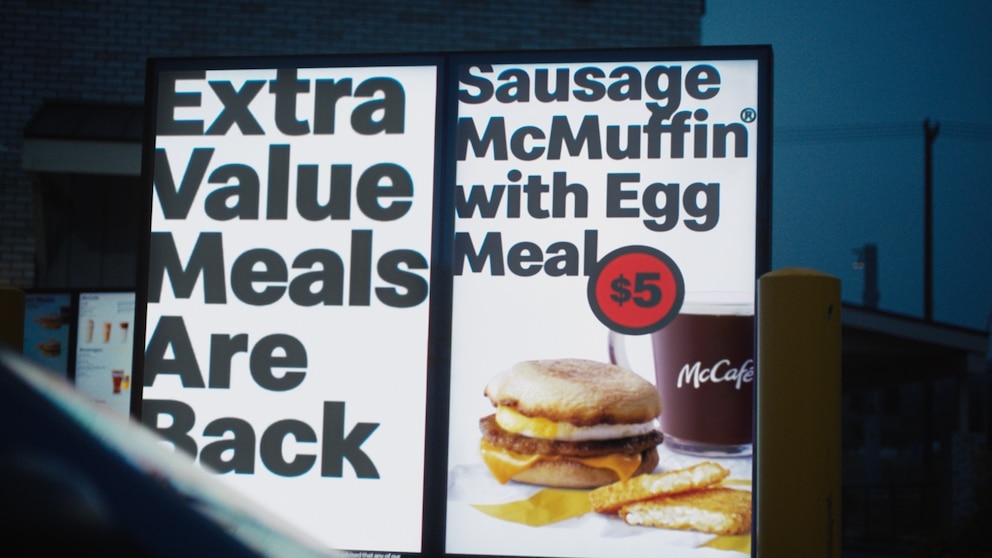 McDonald's announces return of Extra Value Meals for more savings