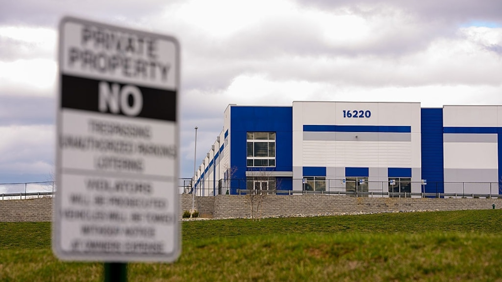 View of a detention center