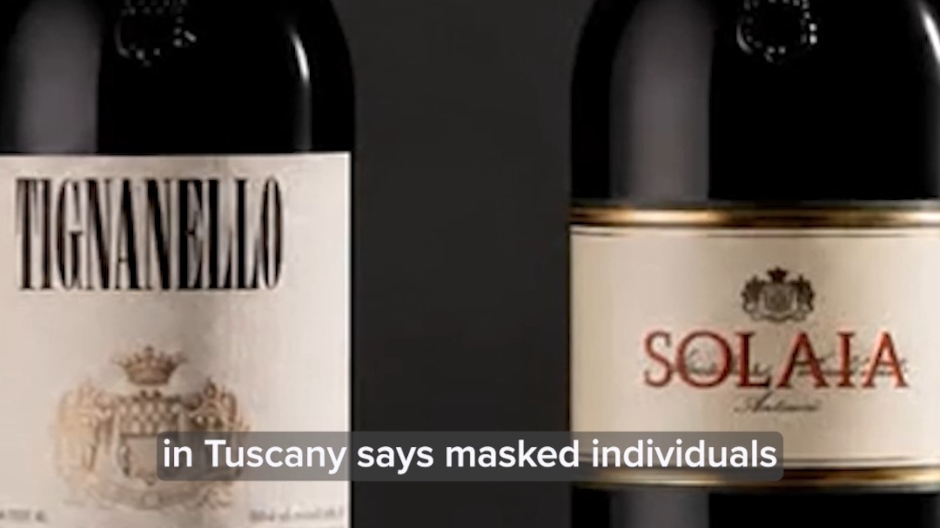 30,000 bottles of wine stolen in Italy