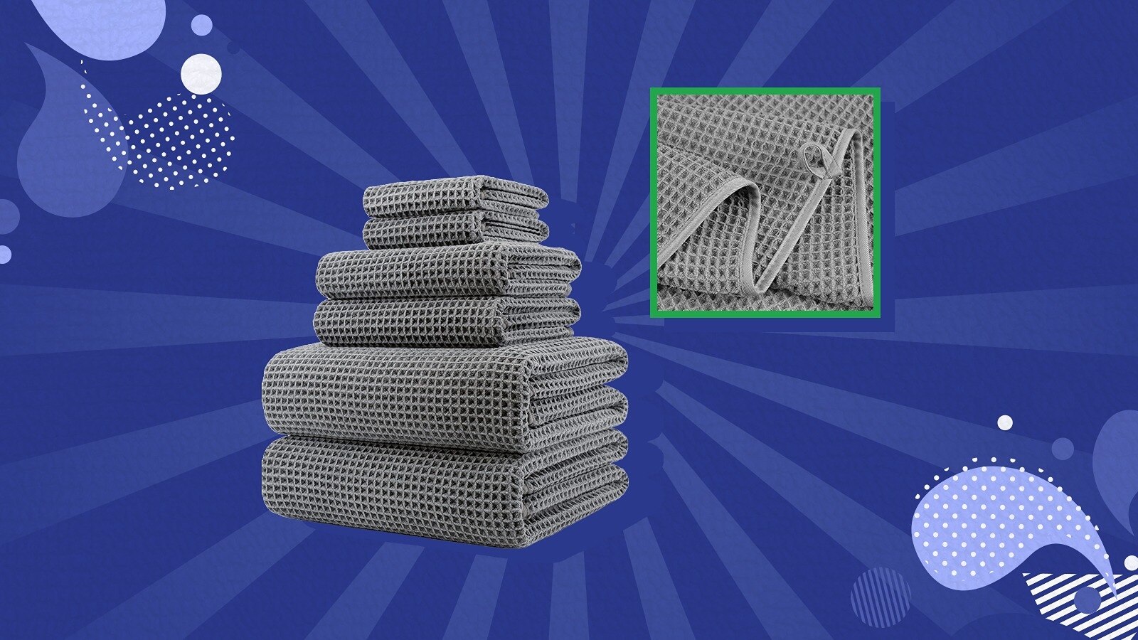 Shop top rated towels for all of your bathroom and kitchen needs