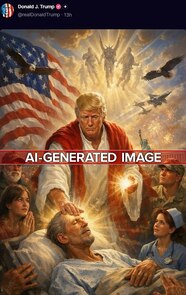 Trump Shares Image Of Jesus Embracing Him Continues To Lash Out At 