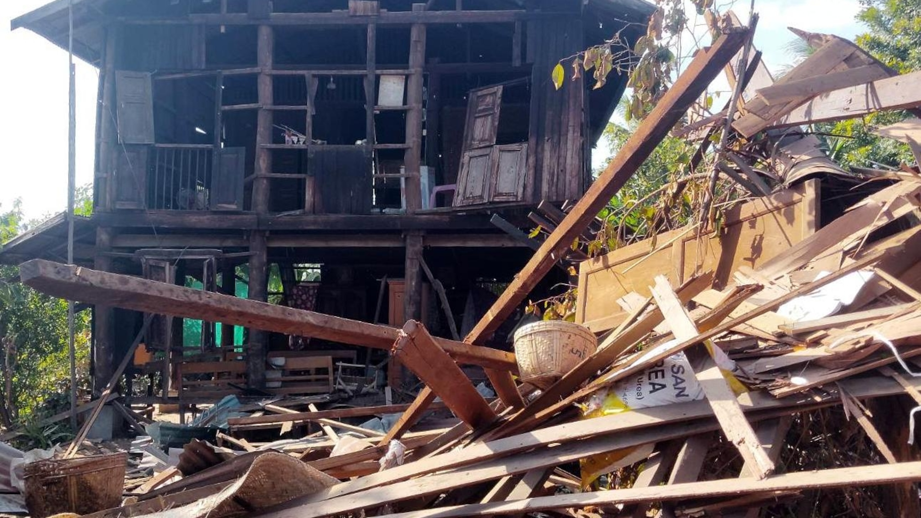 Myanmar Military Airstrike Kills 18 Civilians in Sagaing Tea Shop Attack