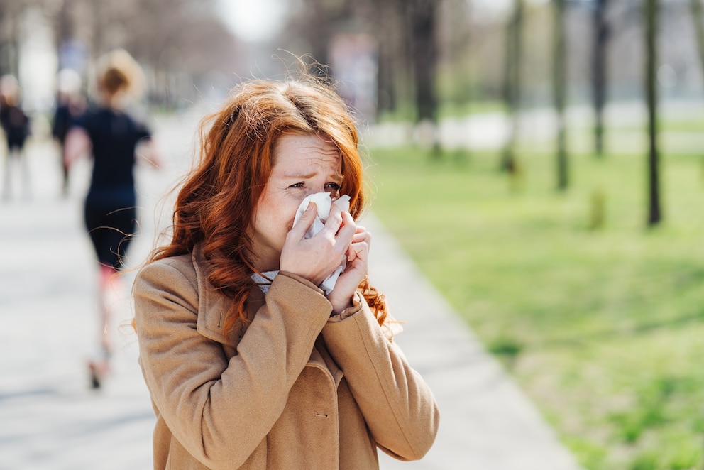 PHOTO: A woman with allergies in an undated stock photo. 