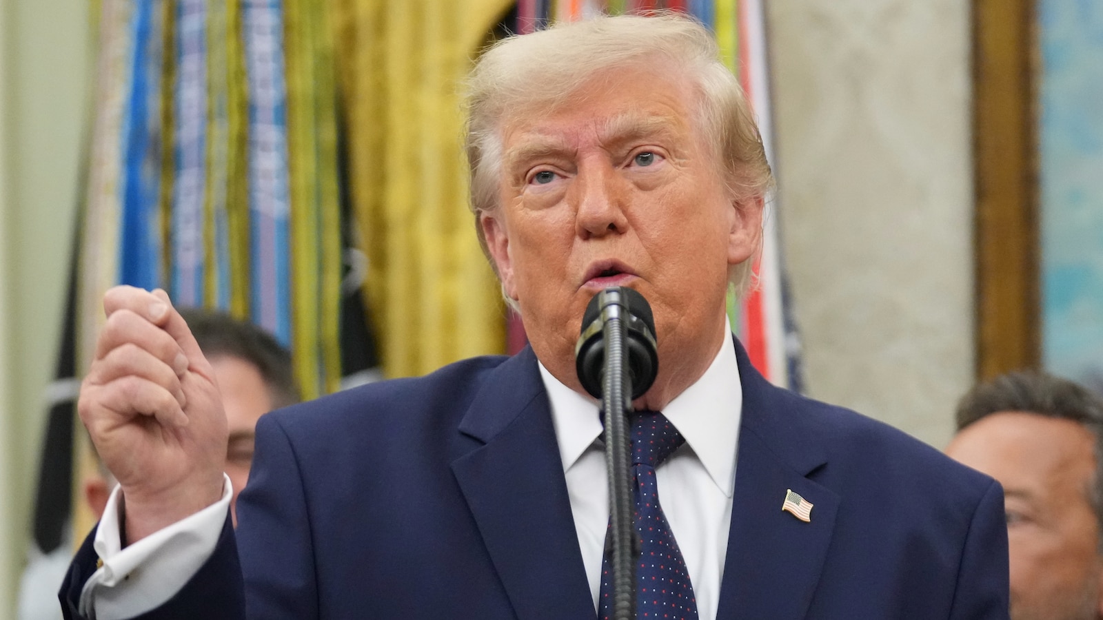Trump says World Cup referee's red card call was 'horrible' but insists he left outcome to FIFA