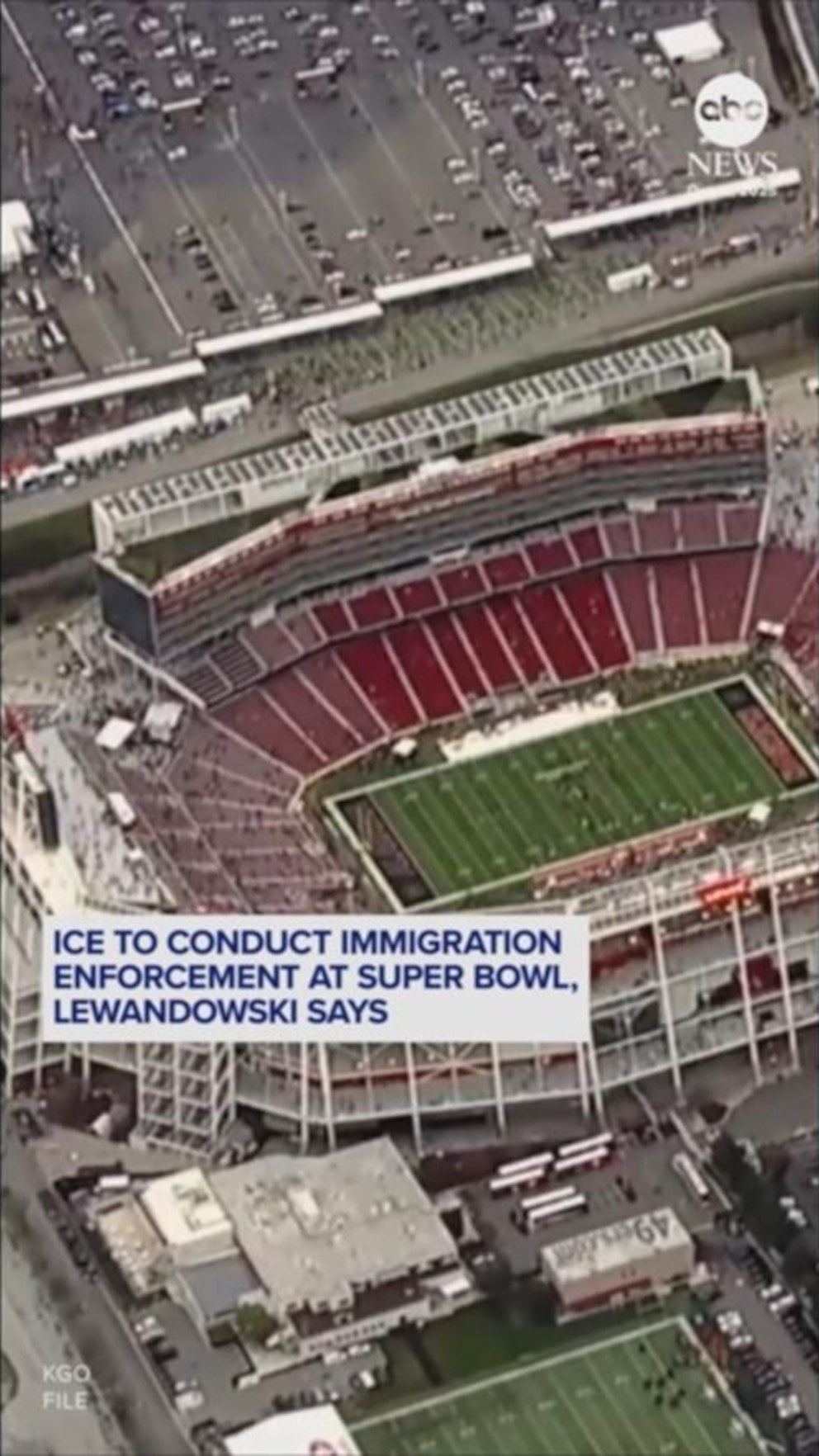 WATCH:  ICE to conduct immigration enforcement at Super Bowl, Lewandowski says