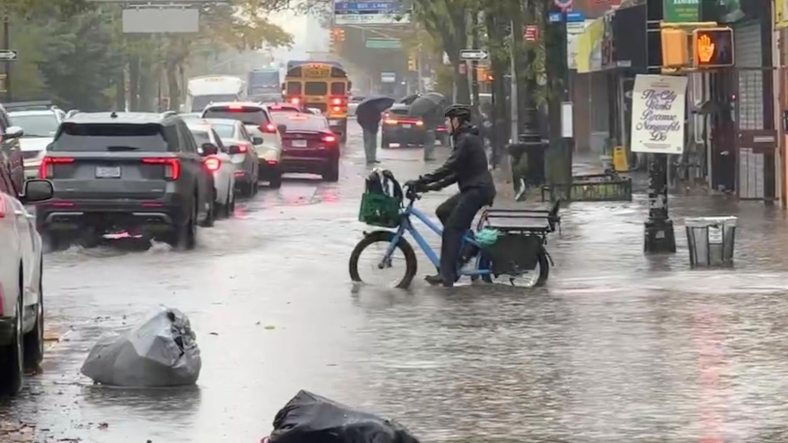 2 die in flooded New York City basements during heavy rainstorm