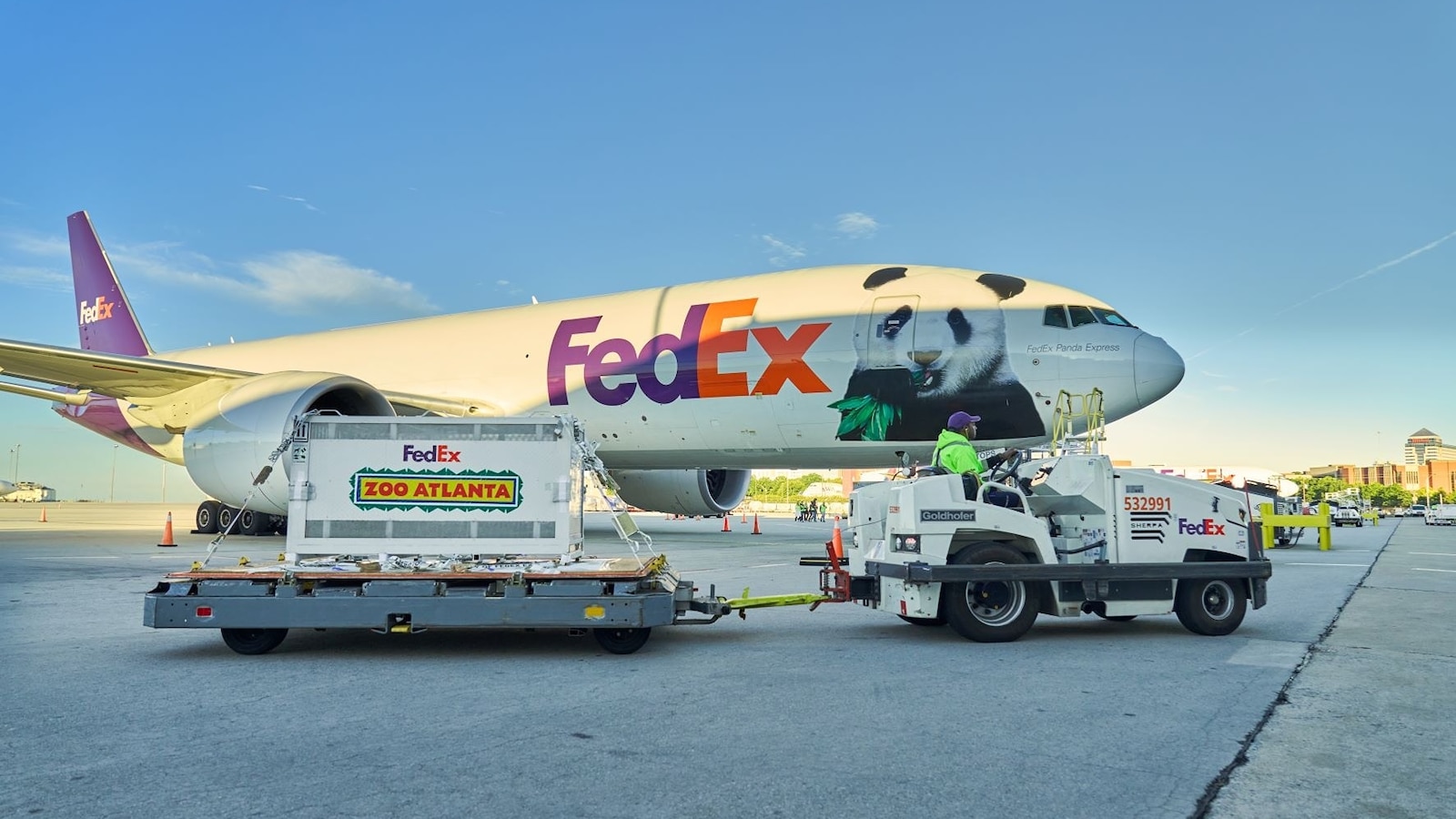 Two new giant pands have arrived at Zoo Atlanta, just days after Chinese President Xi Jinping announced the pair would be coming to the United States.