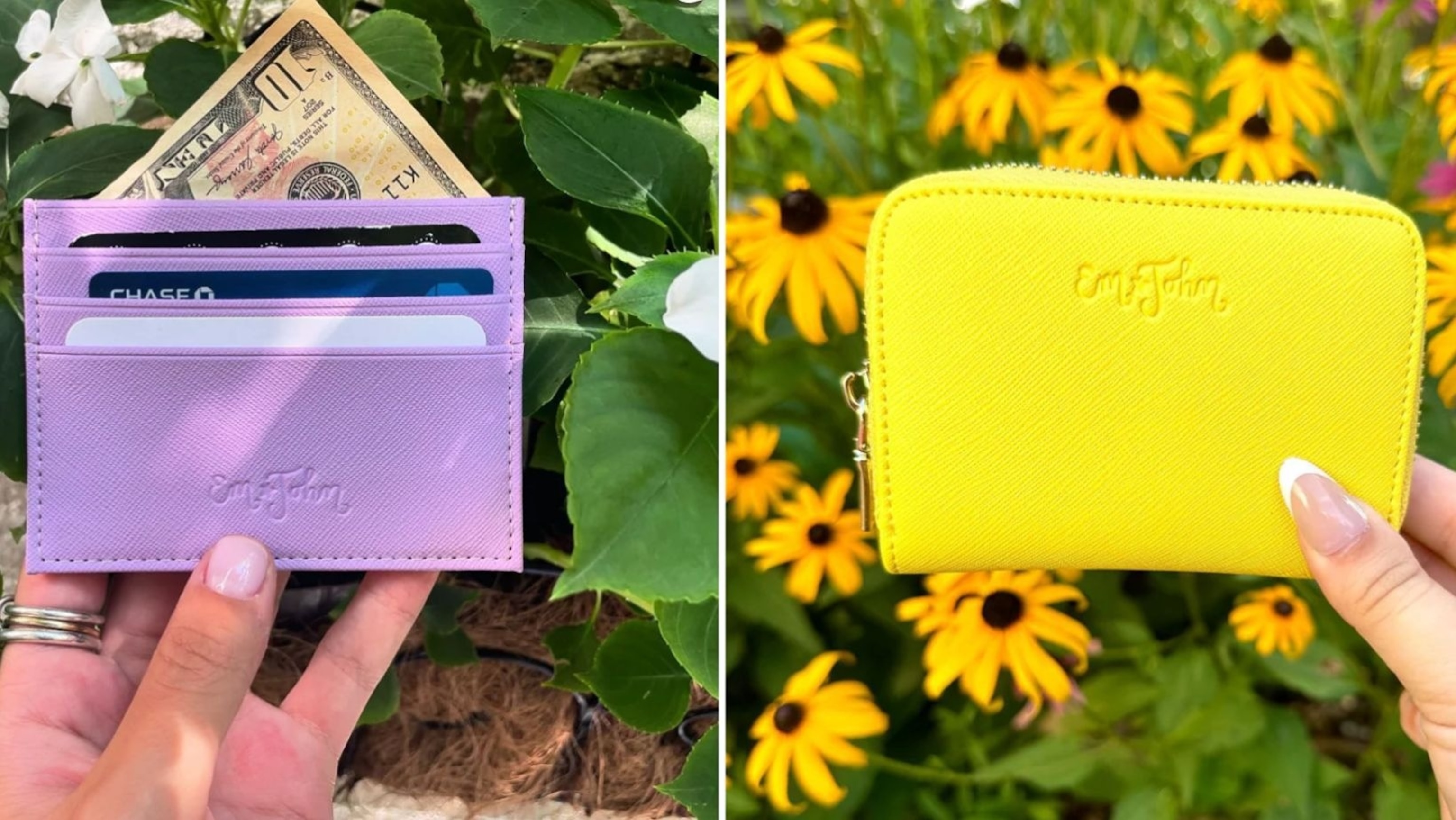 Em John: Mini Card Wallet, Card Case and Card Holder