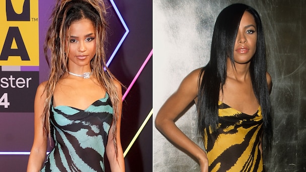 Tyla channels Aaliyah in Roberto Cavalli dress for 2024 MTV EMAs - ABC News