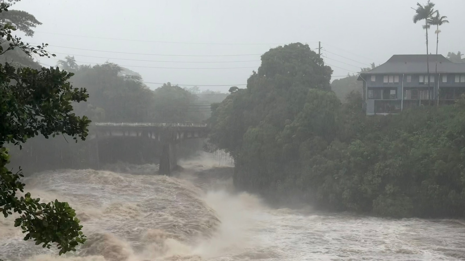 Hurricane Lala, a Category 1 storm, closes in on Hawaii bringing heavy rain, wind