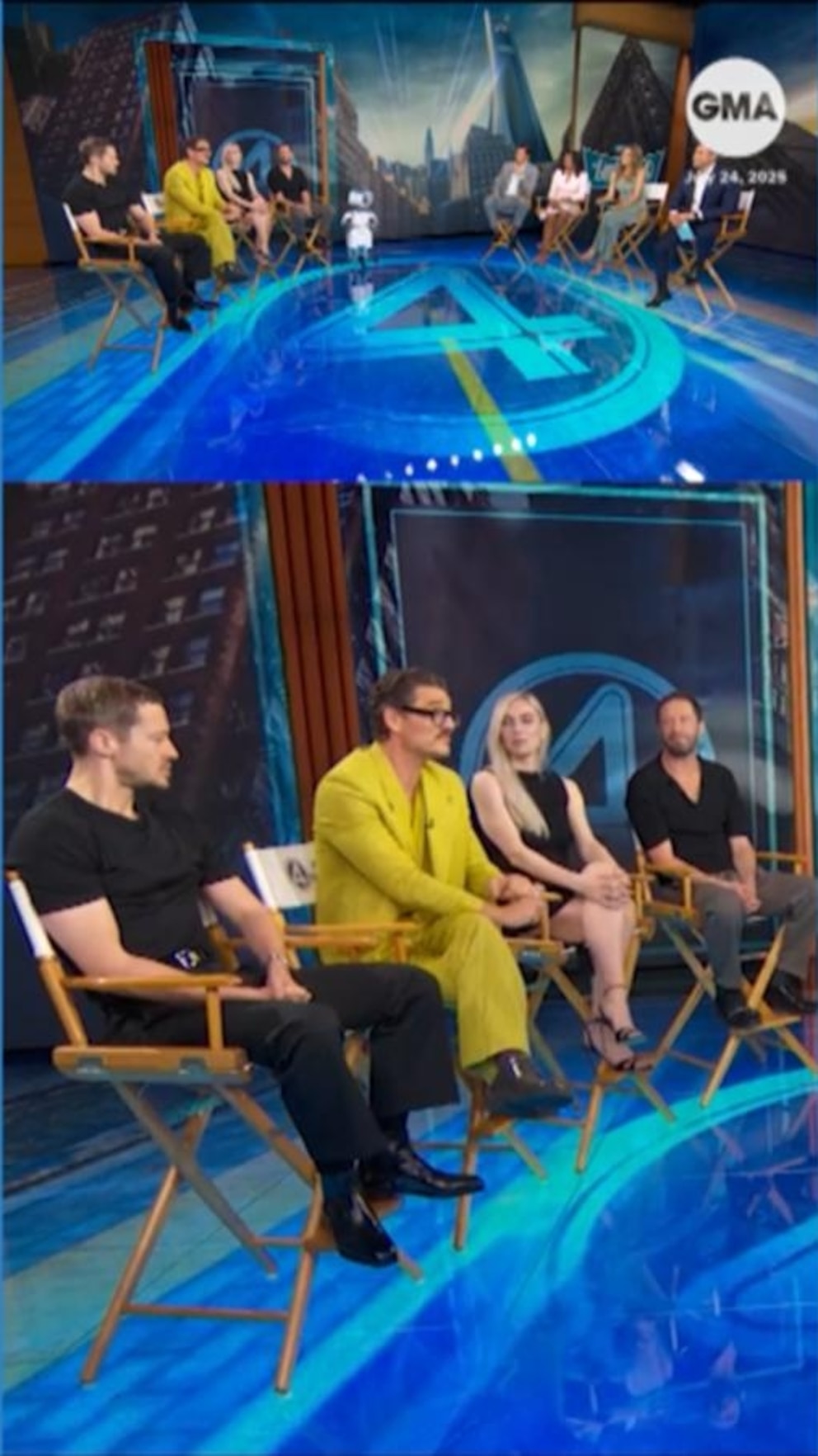 WATCH: Pedro Pascal on 'Fantastic Four' set dance-offs