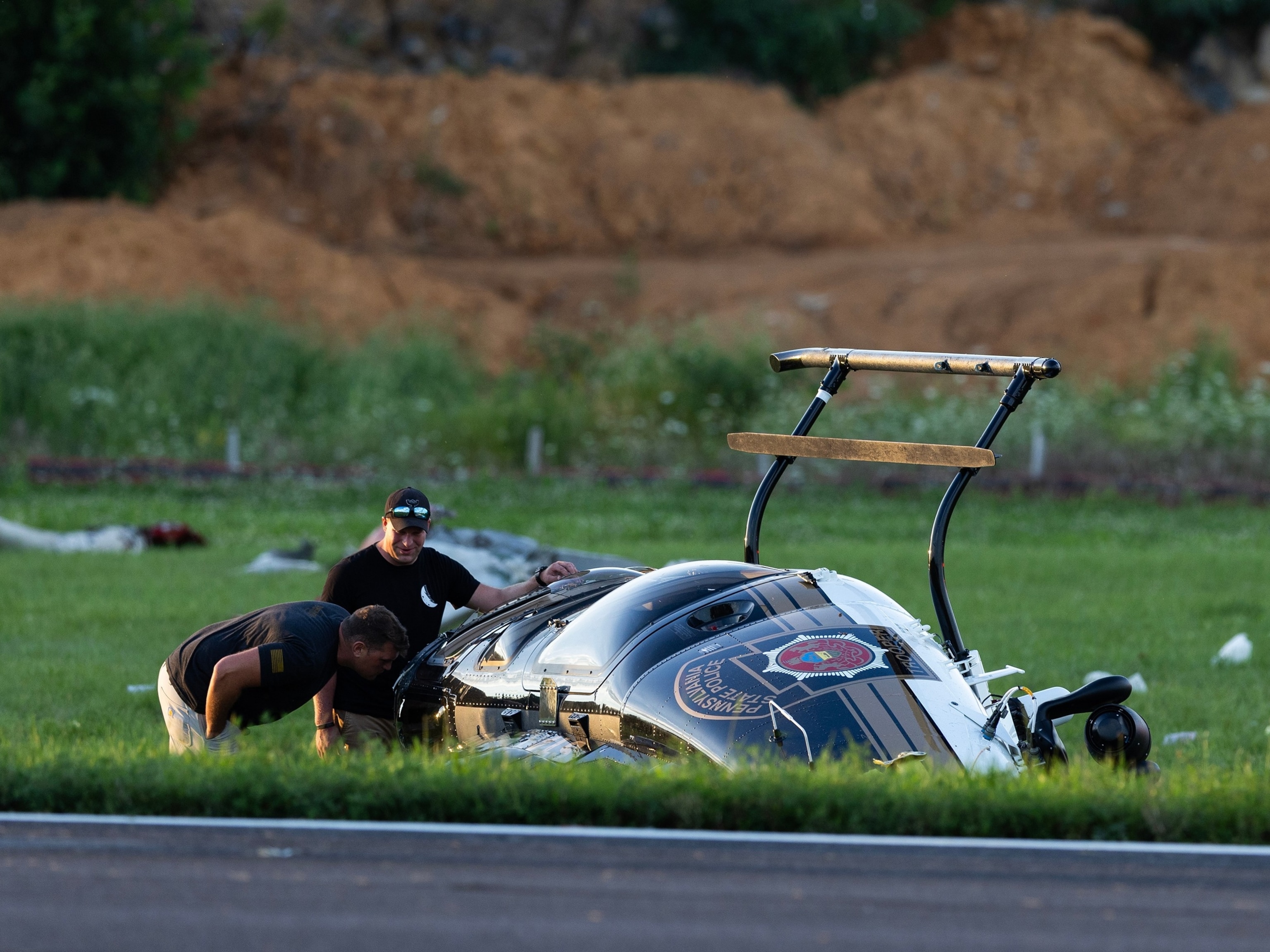 PHOTO: Helicopter Plane Crash Pennsylvania