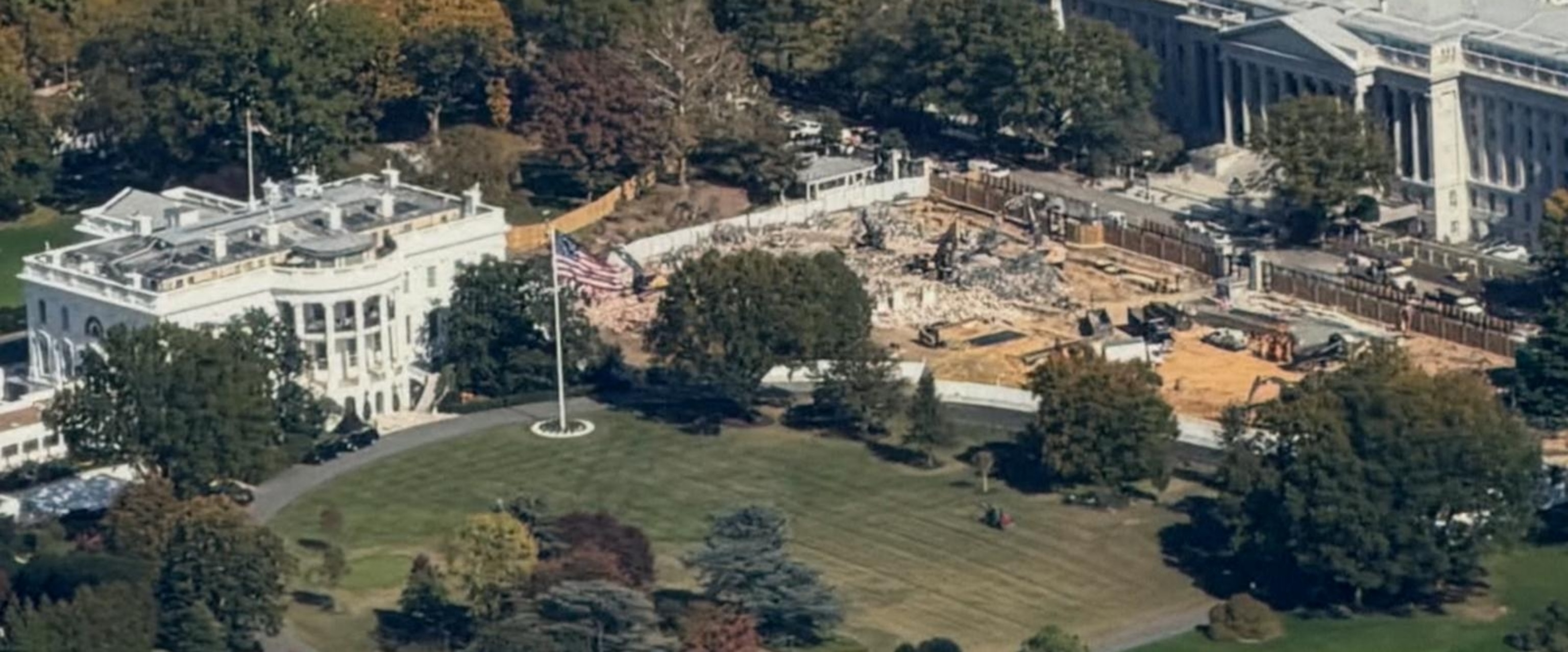 At least 2 historic magnolia trees, Kennedy Garden appear to have