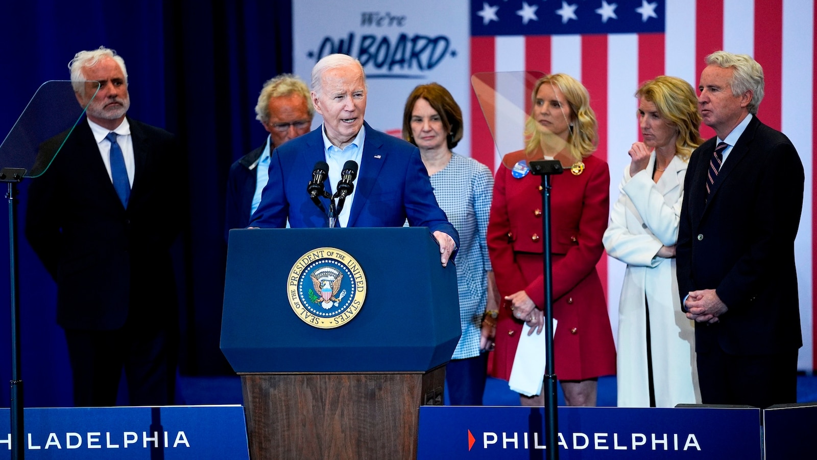 Biden, in counter to RFK Jr., gets endorsement of other Kennedy family