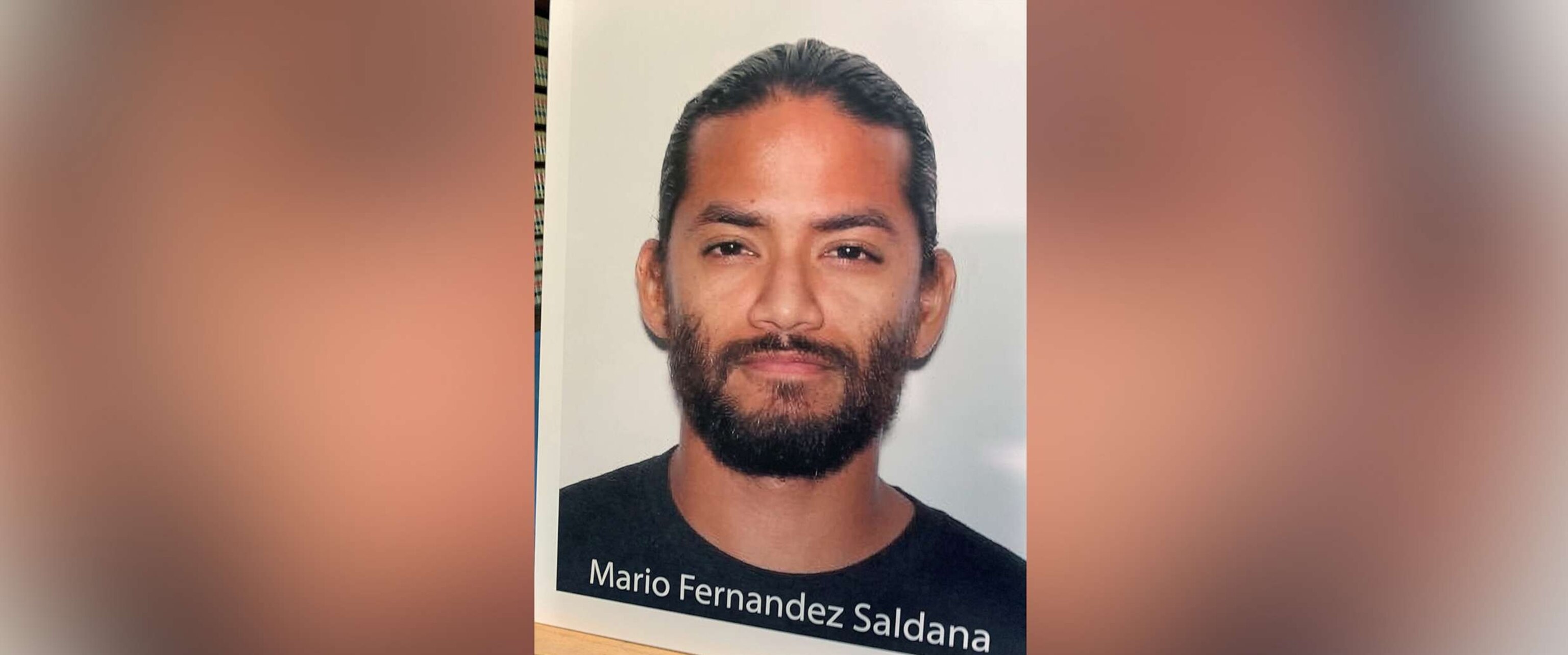 PHOTO: Mario Fernandez Saldana, in a photo shown during a police press conference, was arrested in central Florida in the death of Jared Bridegan.