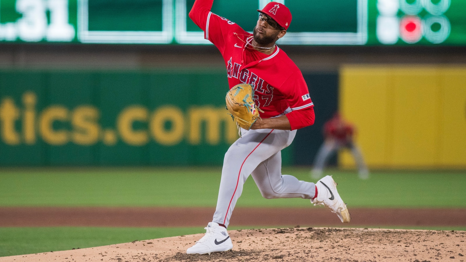 Angels Shut Out Athletics 7-0 Behind Five-Hit Effort