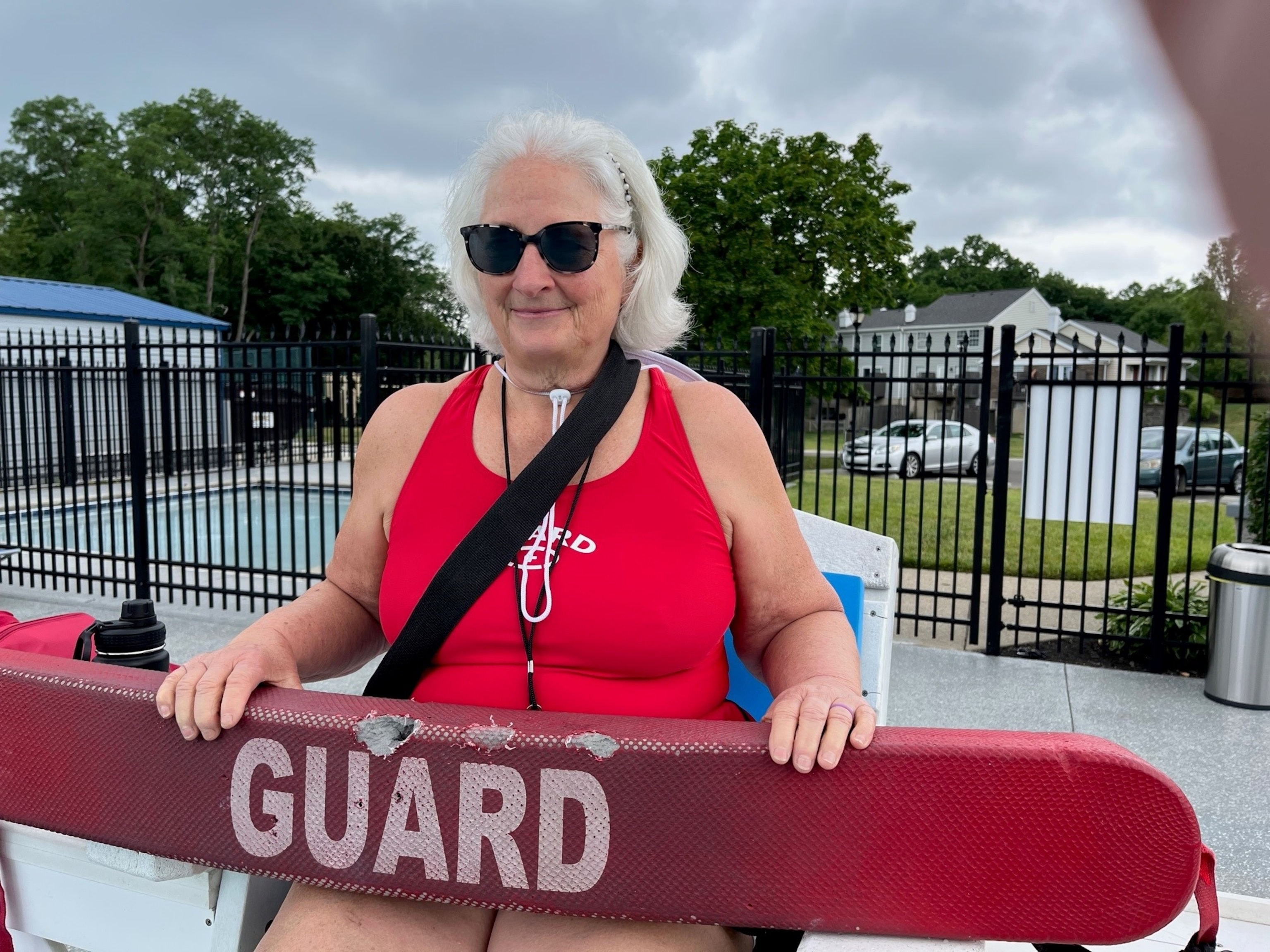 PHOTO: Although Rodgers had trained to be a lifeguard in the 1960s, she said her recent lifeguard training was completely different and she had to learn new skills, such as CPR and how to use an AED.