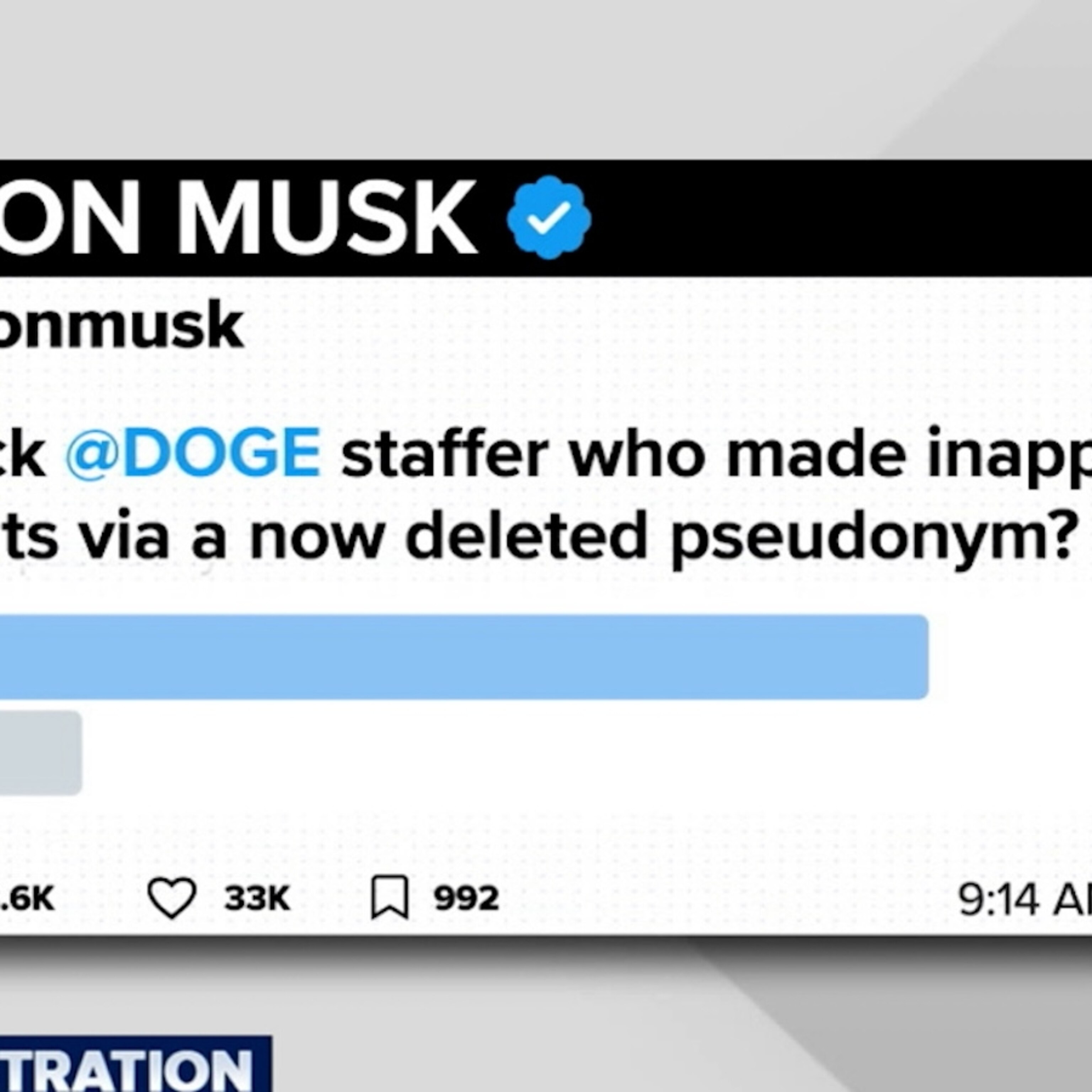 Trump administration vows to rehire DOGE Treasury Department employee who  resigned over racist posts - ABC News