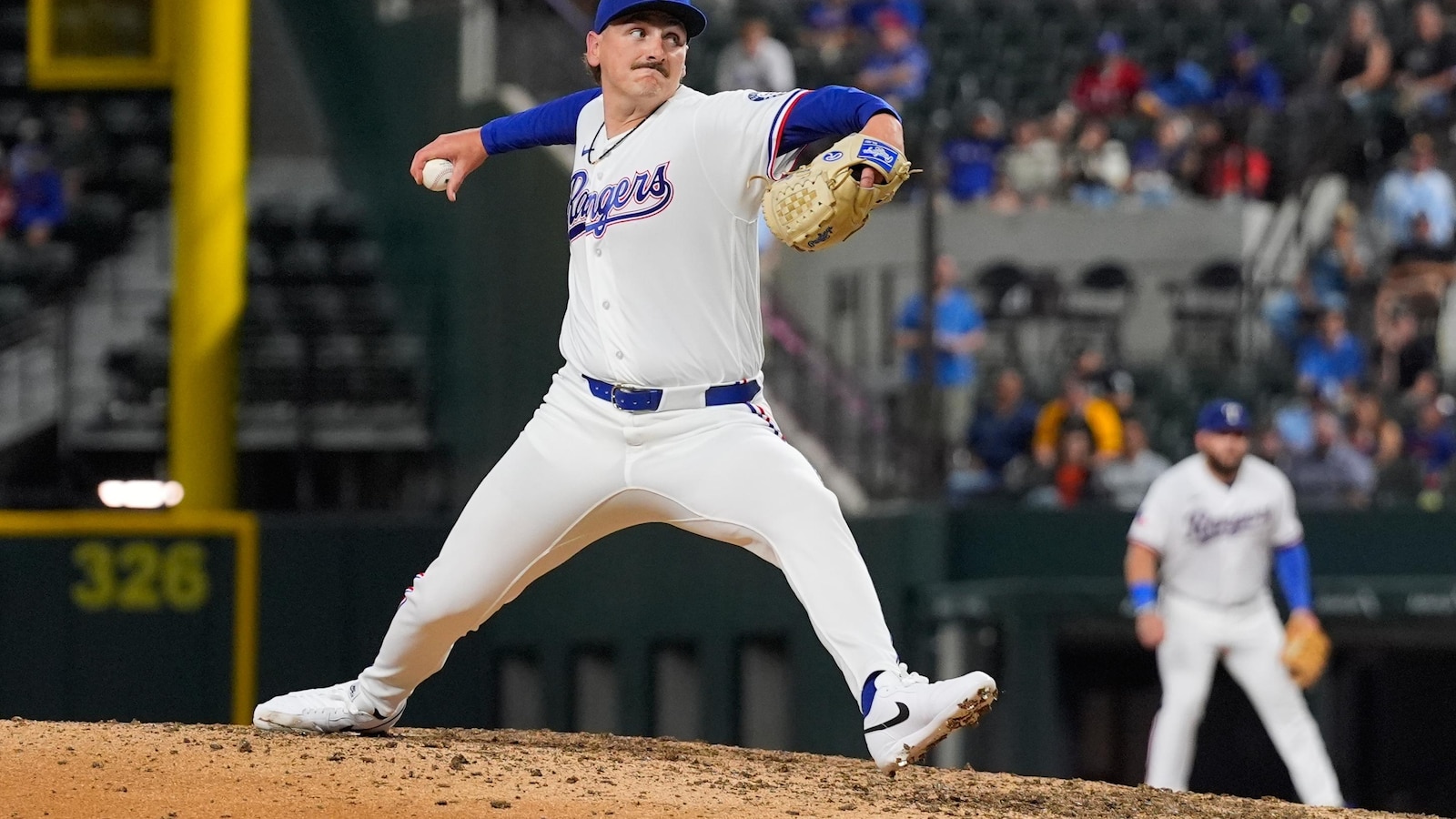Journeyman Peyton Gray makes MLB debut with Rangers at age 30, gets 1st K against Bucs' Griffin