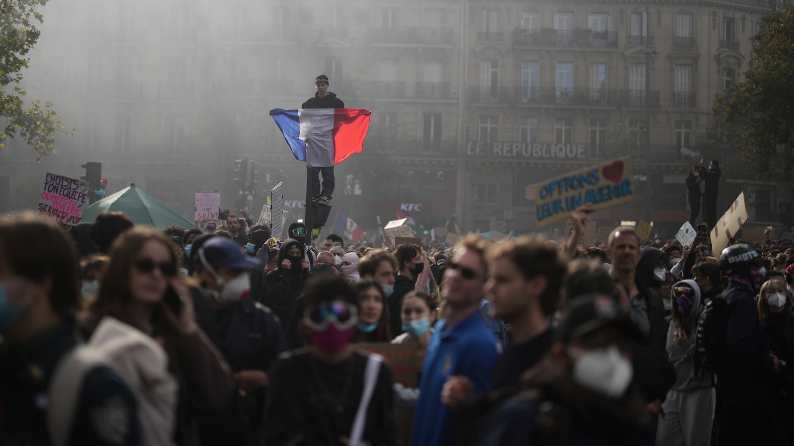 From France to Albania, social unrest is setting Europe's streets ablaze