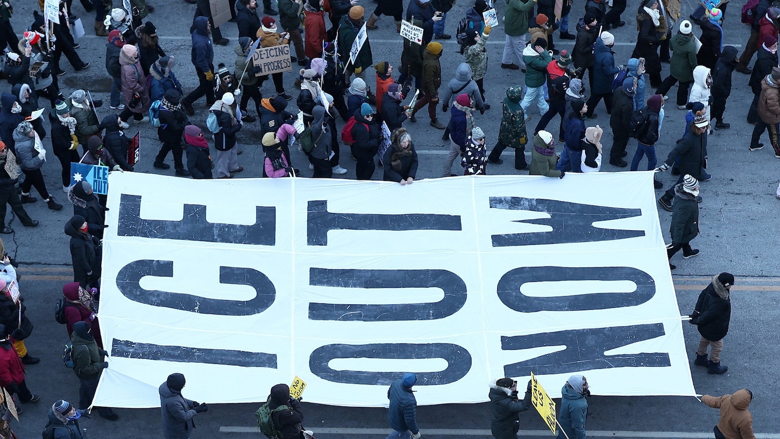 Anti-ICE protests take place nationwide following fatal shootings in ...