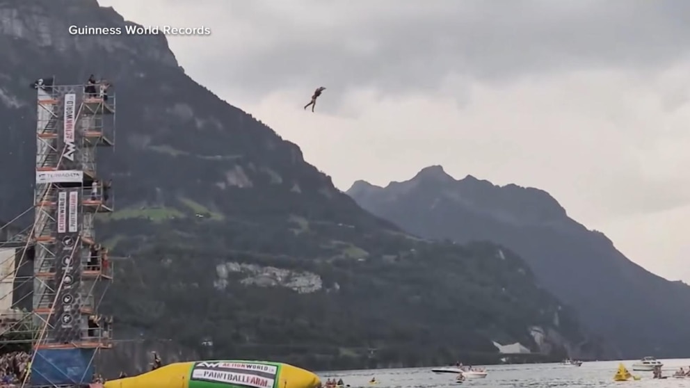WATCH: 'Blobbing' world record broken, Guinness World Records says